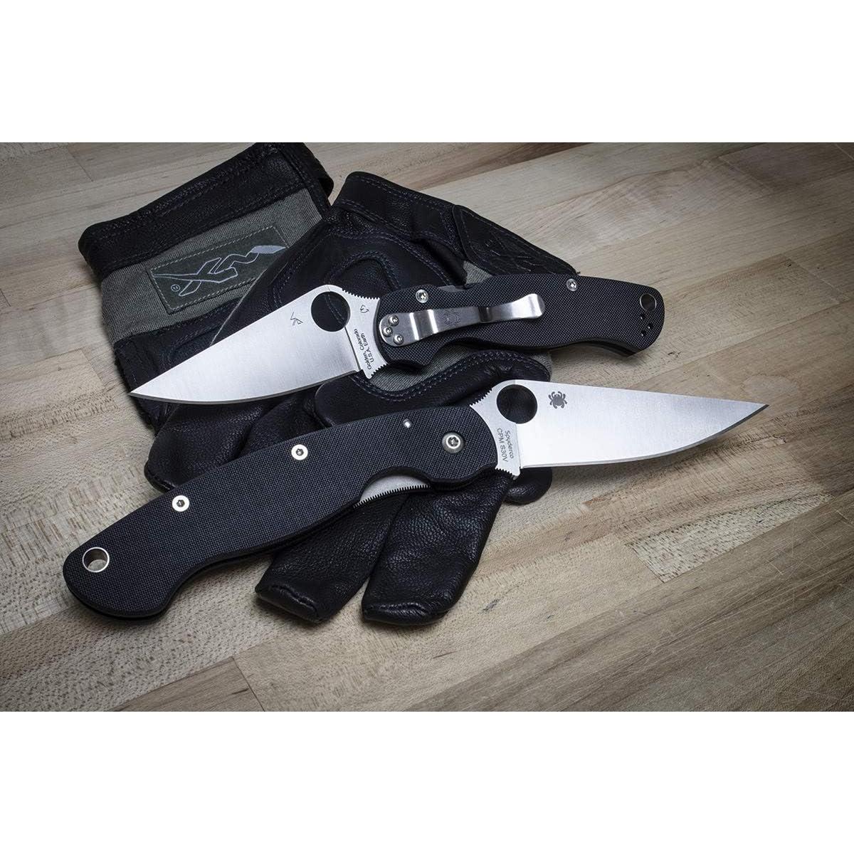 Cuchillo Plegable Spyderco Para Military 2 Azul Medianoche 8.89 cm