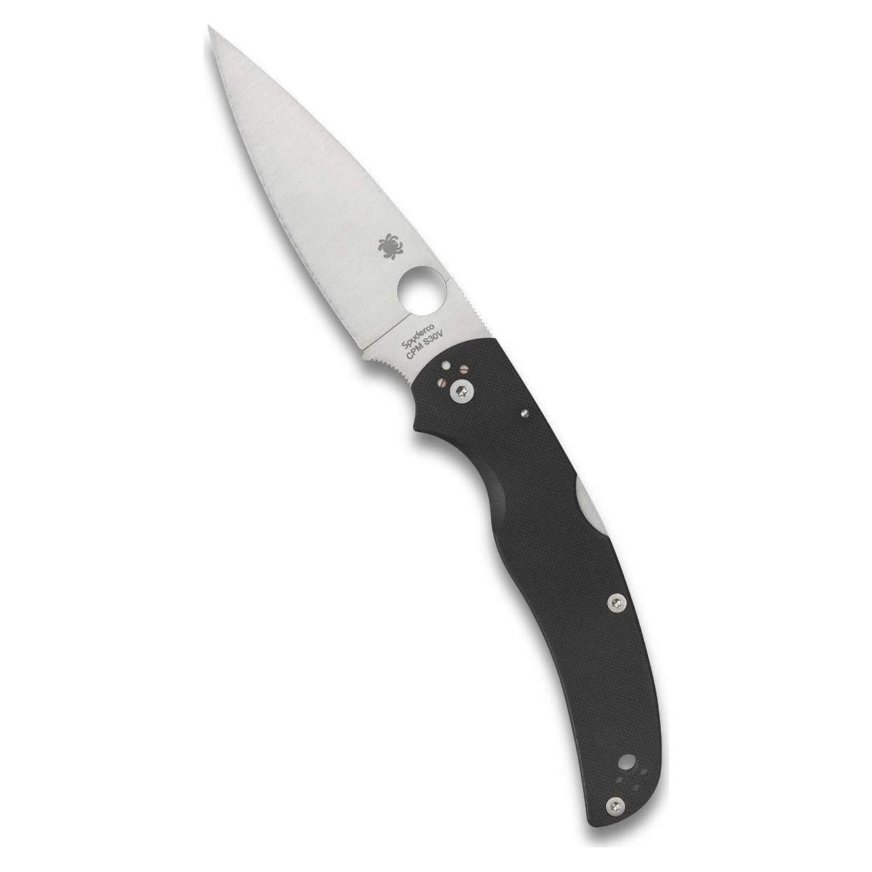 Cuchillo Plegable Spyderco Native Chief G-10 Negro 10.37 cm