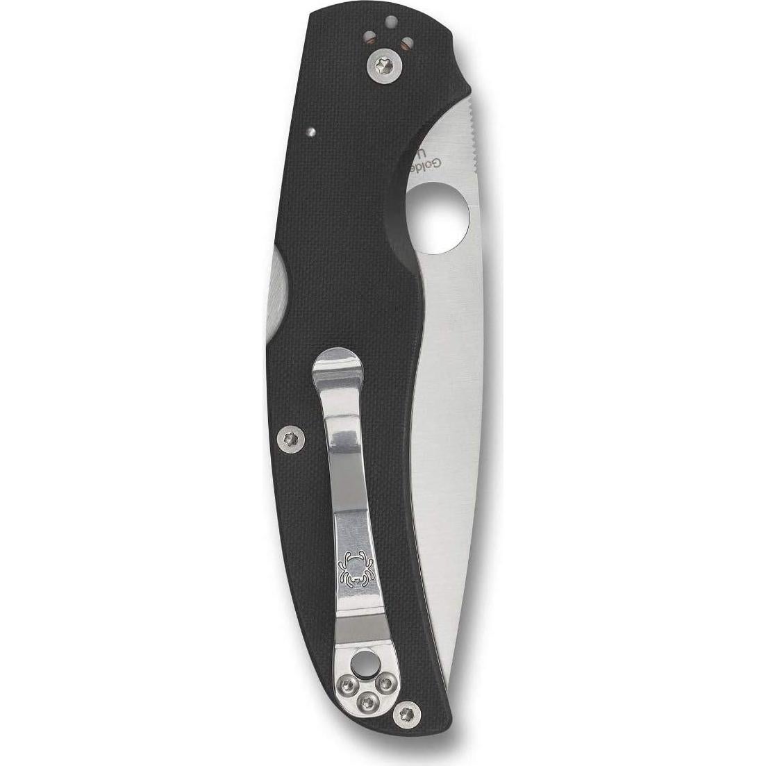 Cuchillo Plegable Spyderco Native Chief G-10 Negro 10.37 cm