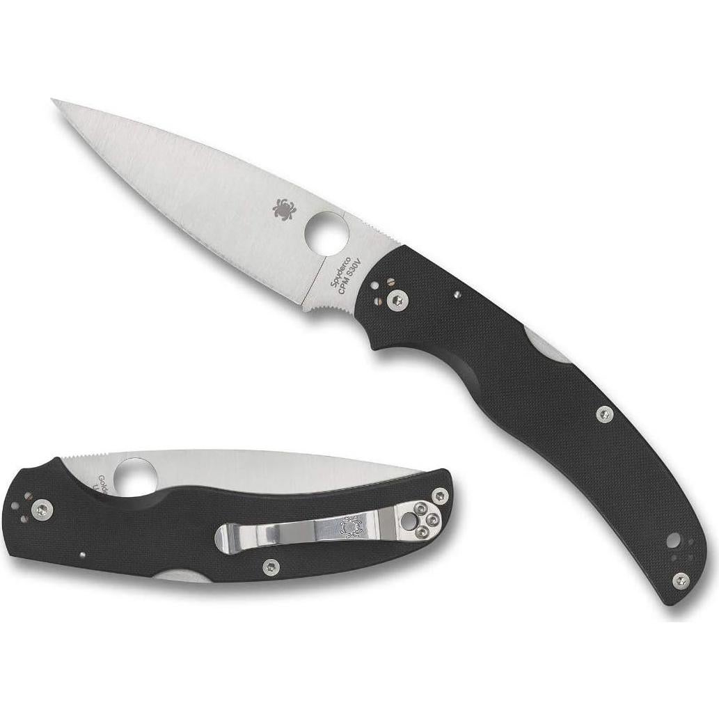 Cuchillo Plegable Spyderco Native Chief G-10 Negro 10.37 cm