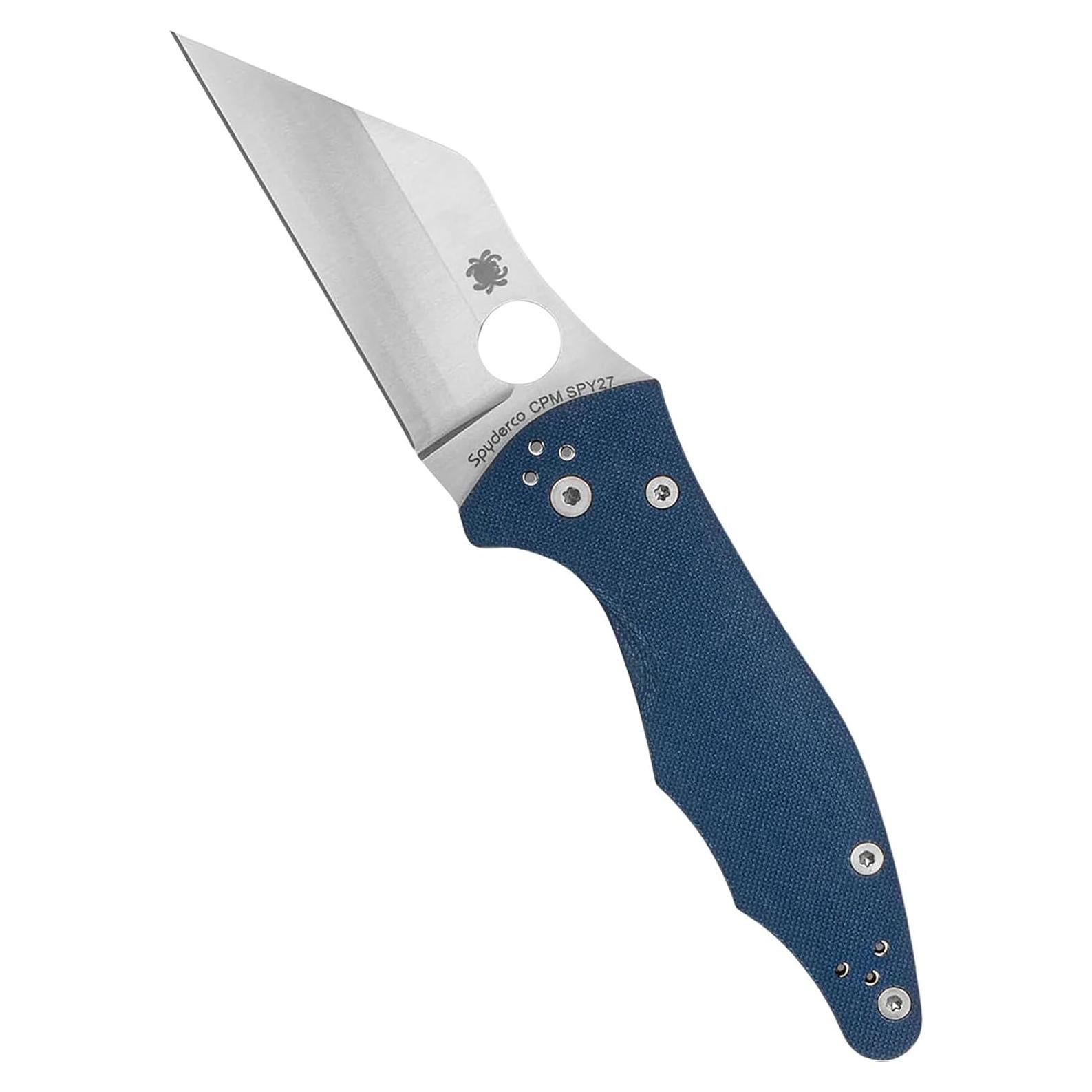 Cuchillo Plegable Spyderco Yojimbo 2 Azul G-10 Acero CPM