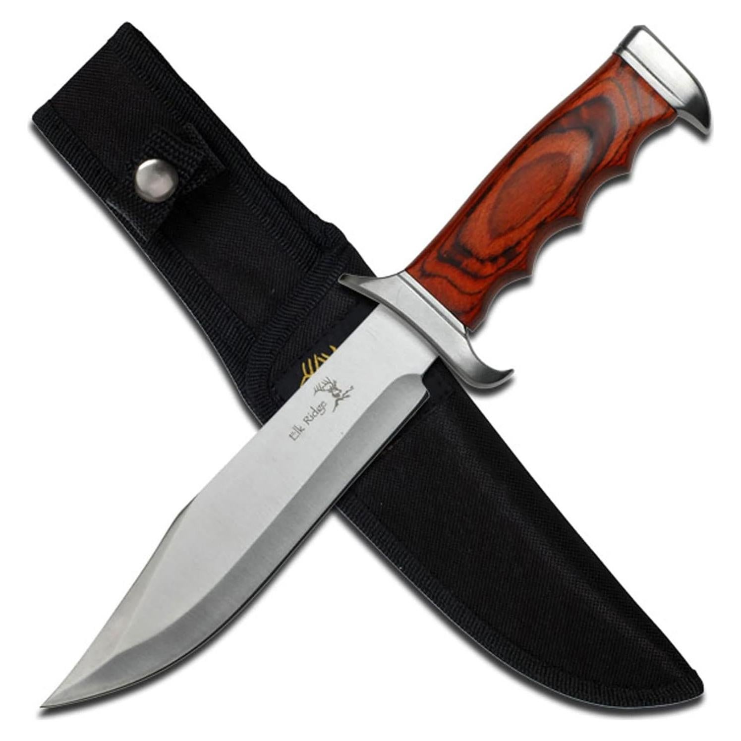 Cuchillo Fijo Elk Ridge ER-012 de Acero Inoxidable 31.12 cm