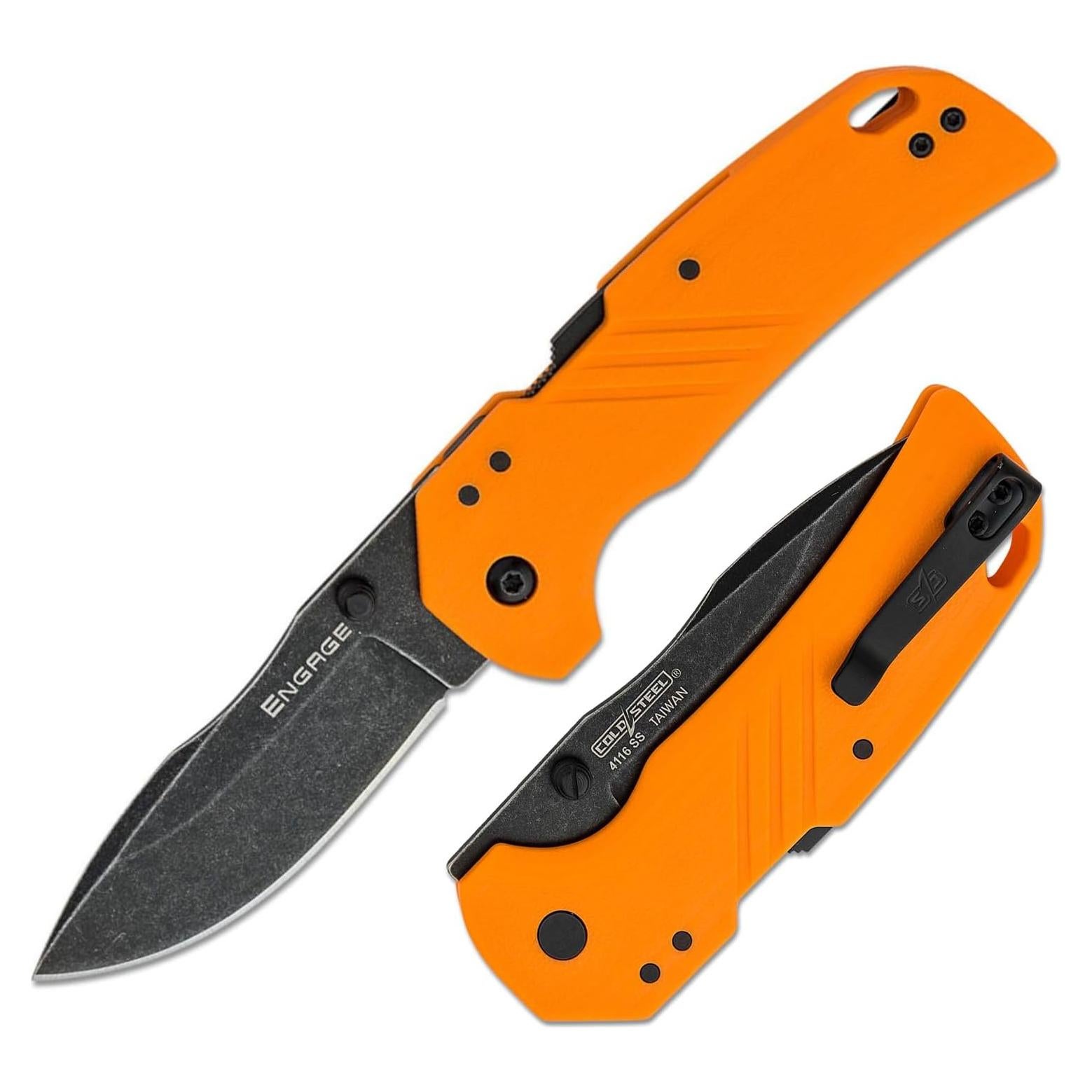 Cuchillo Plegable Cold Steel Engage 3" Acero 4116SS Mango GFN