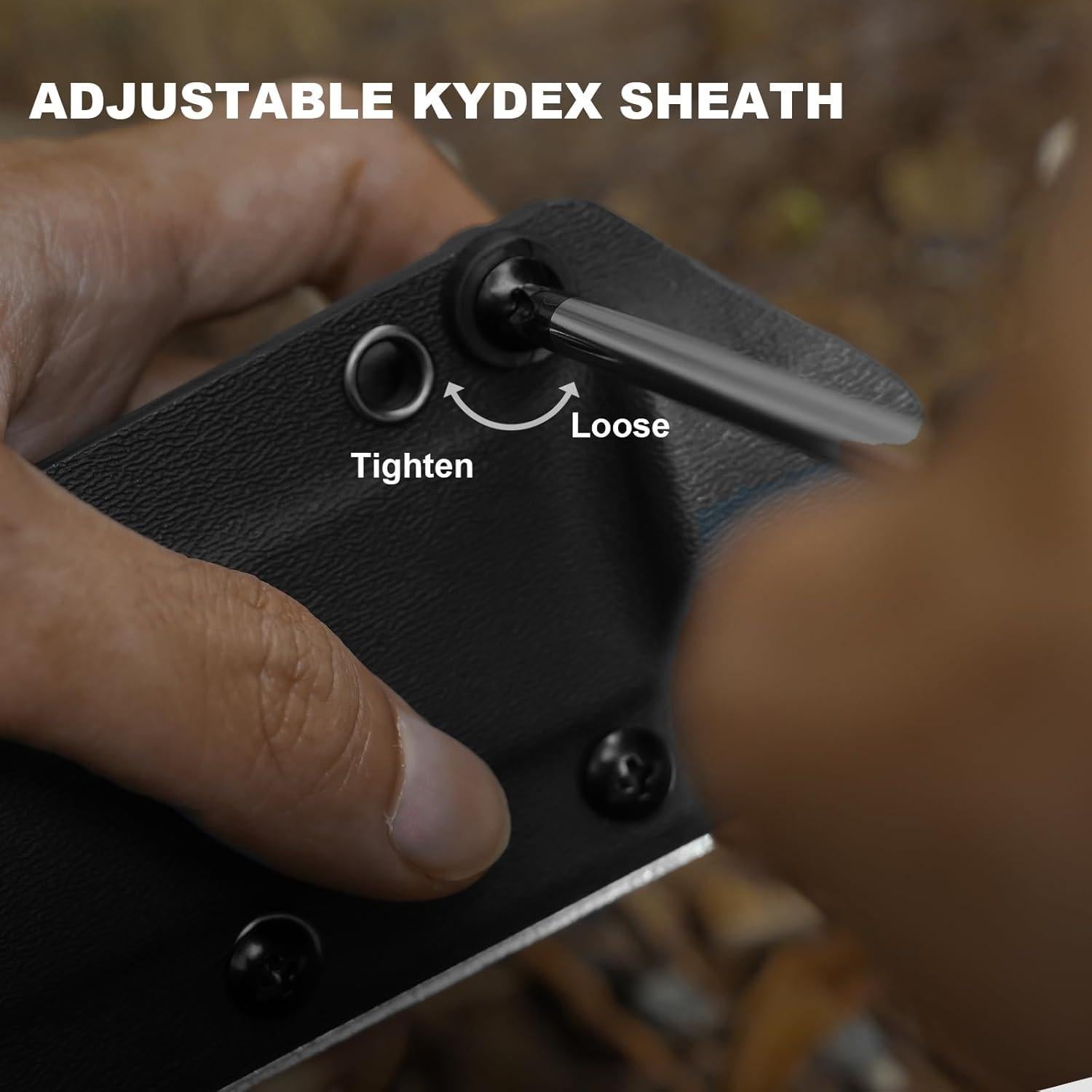 Cuchillo Fijo Kizer Polaris 10.74 cm Acero 1095 Verde G10