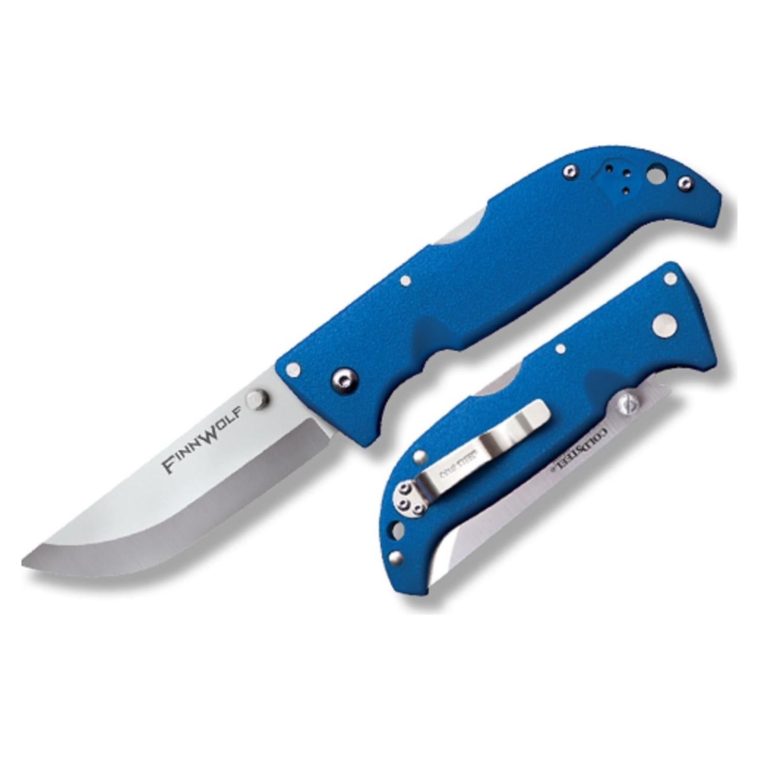 Cuchillo Plegable Cold Steel 20NPLUZ Finn Wolf Azul EDC