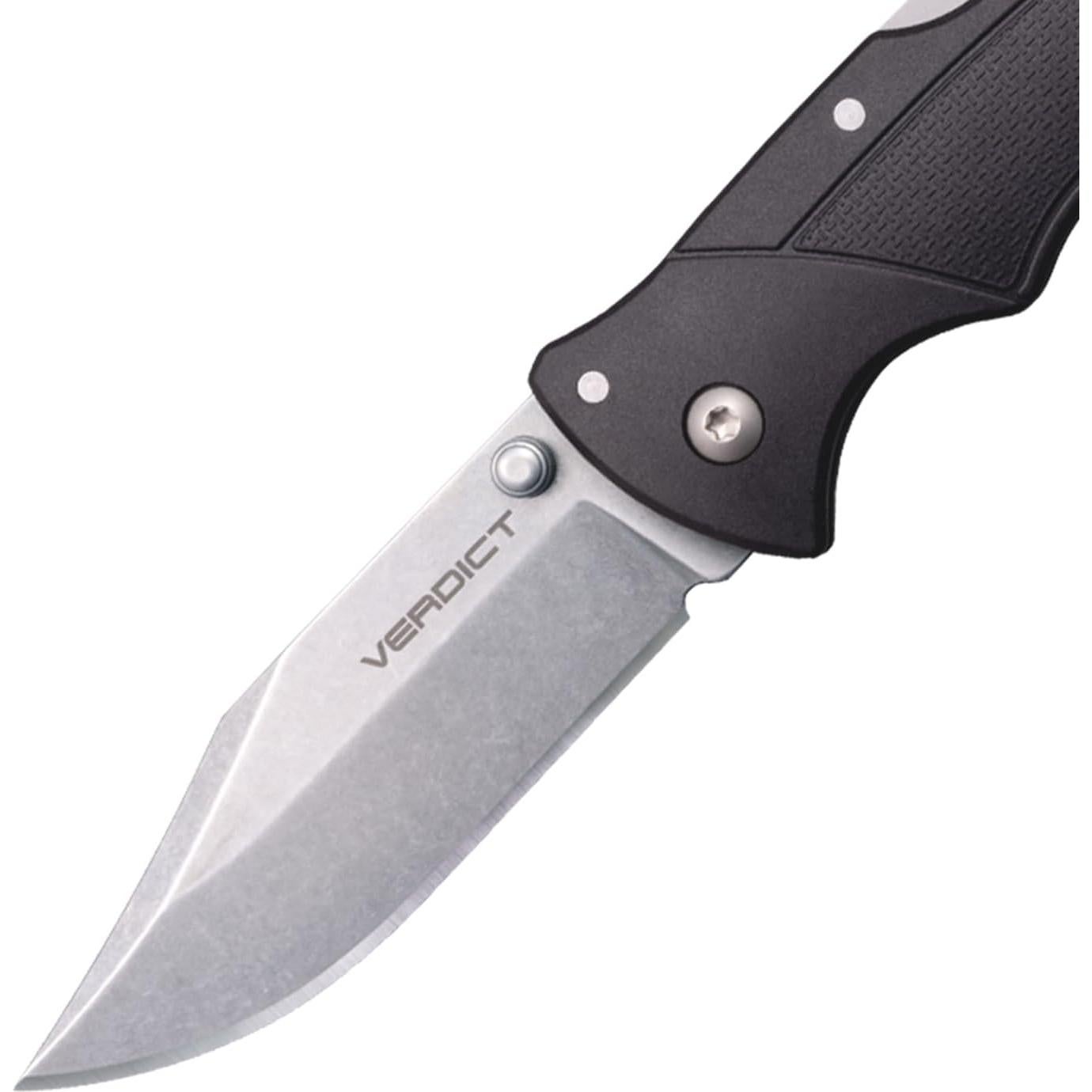 Cuchillo Plegable Cold Steel Veredicto 3" Acero 4116 GFN Negro