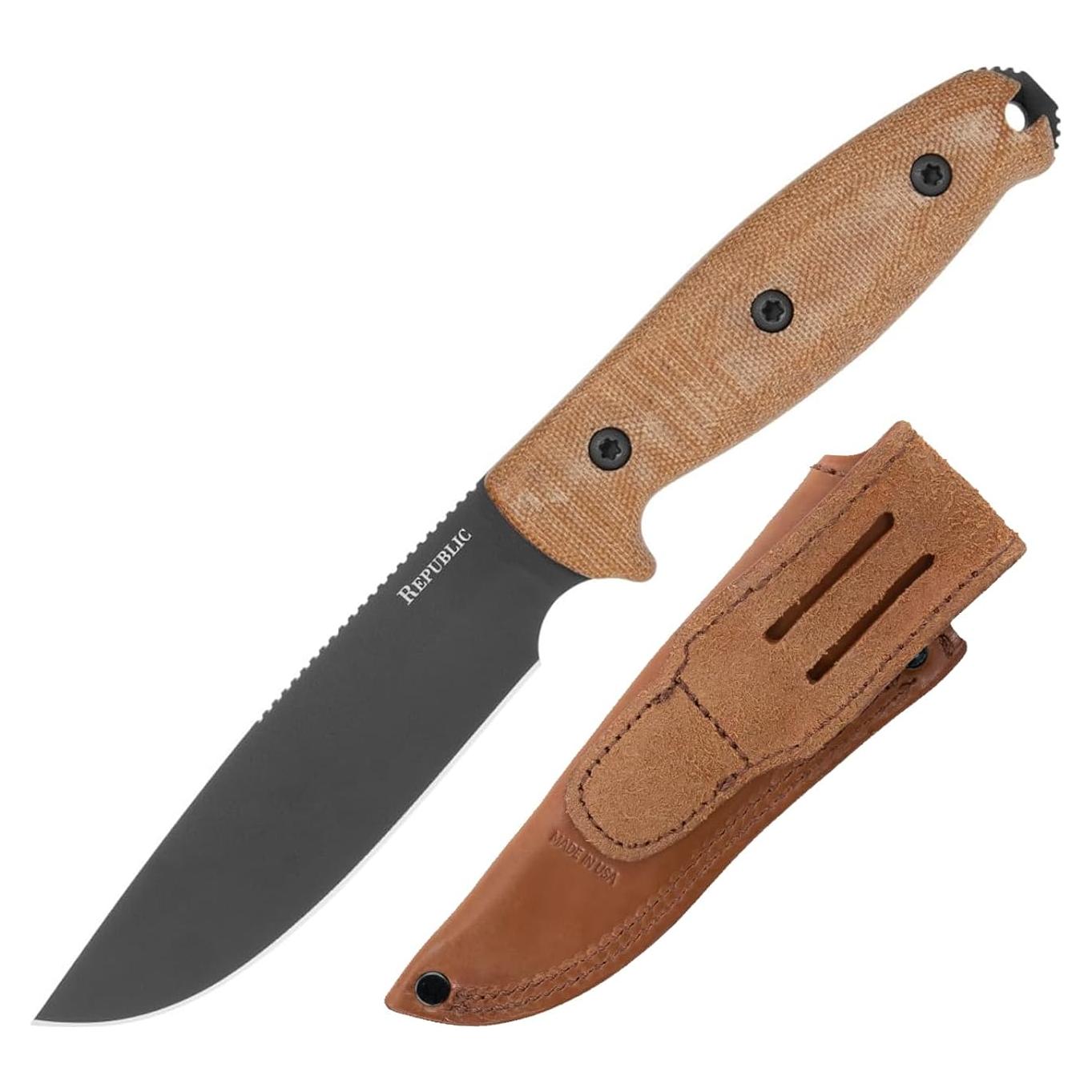 Cuchillo Fijo Cold Steel Republic 12.7 cm S35VN Mango Micarta
