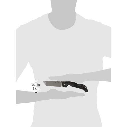 Cuchillo Plegable Cold Steel Voyager Grande Punta Tanto 10.16 cm