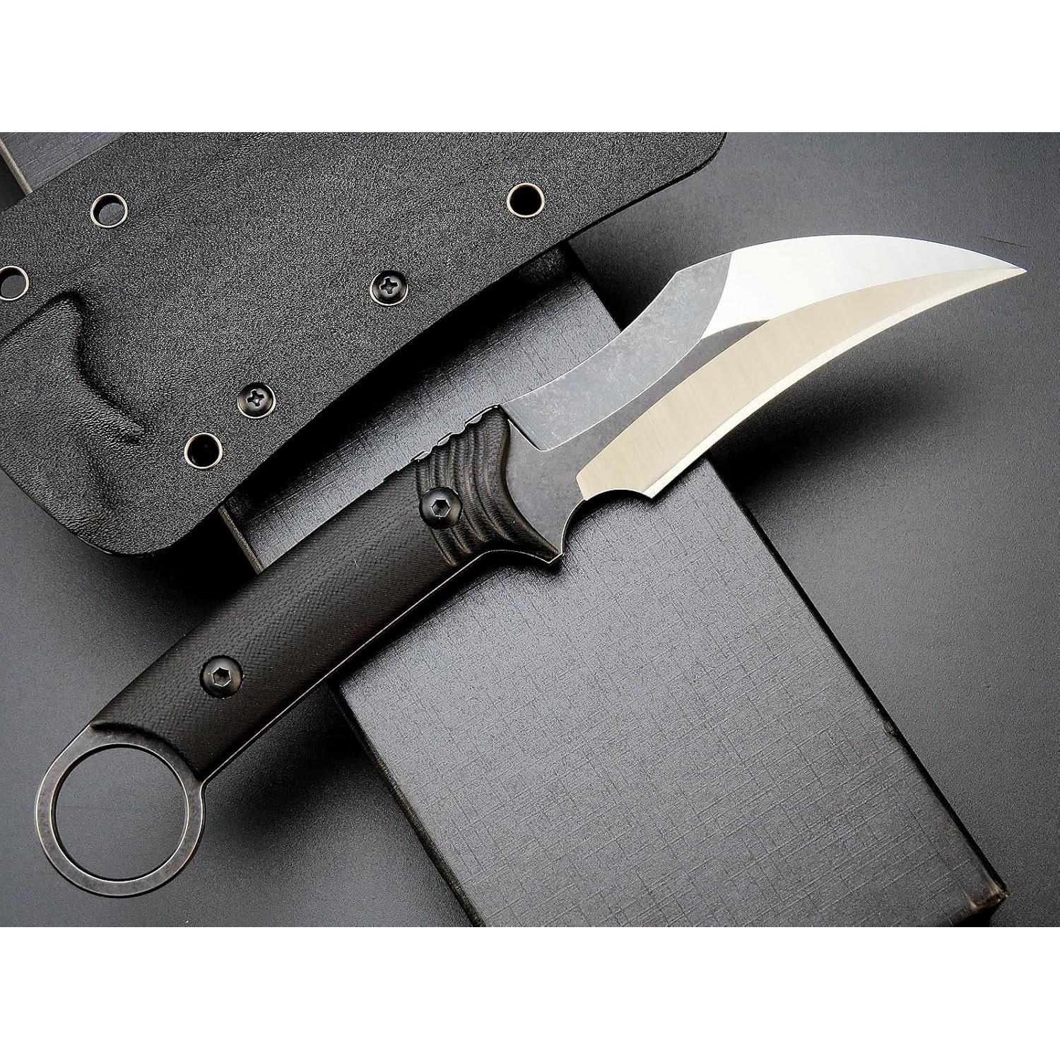 Cuchillo Fijo Eafengrow EF99 Acero D2 Mango G10 12 cm EDC