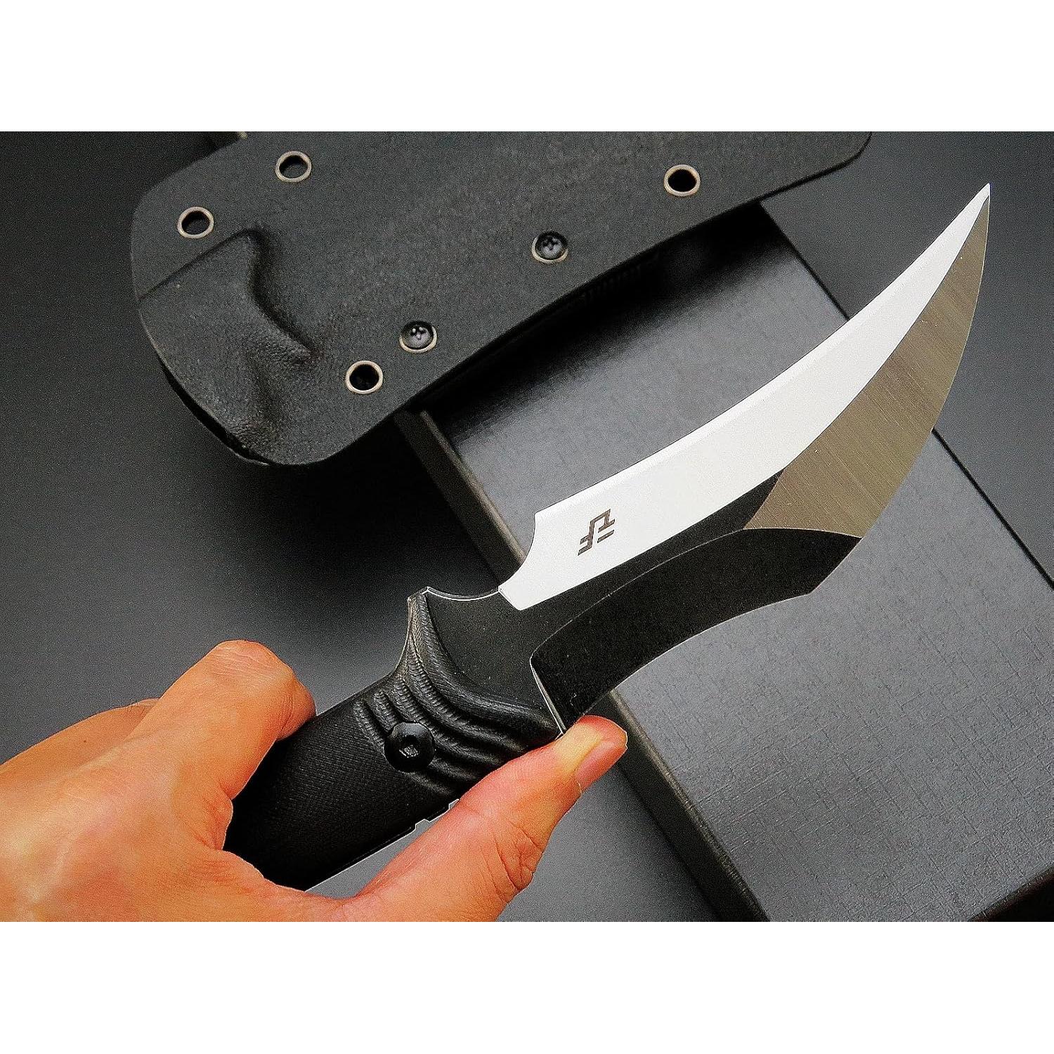 Cuchillo Fijo Eafengrow EF99 Acero D2 Mango G10 12 cm EDC