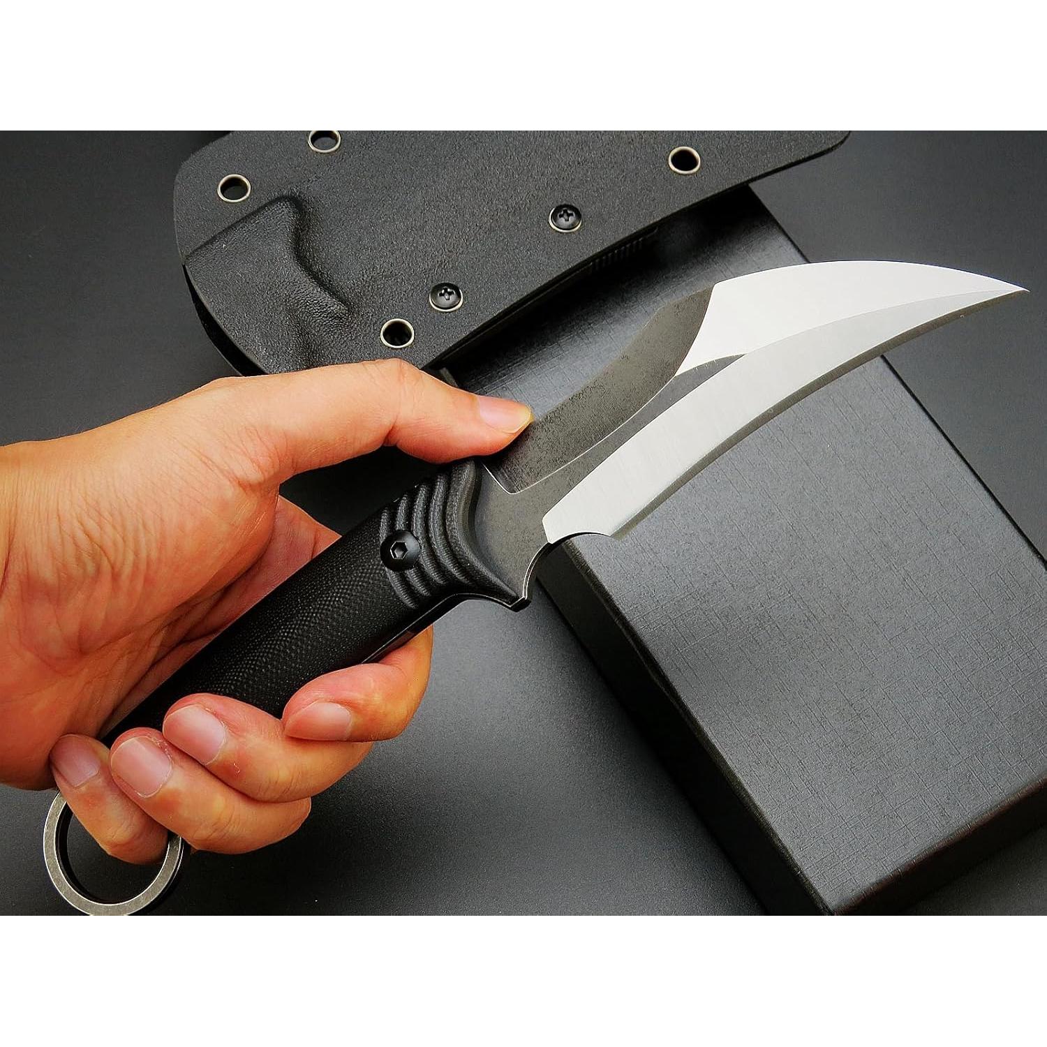 Cuchillo Fijo Eafengrow EF99 Acero D2 Mango G10 12 cm EDC