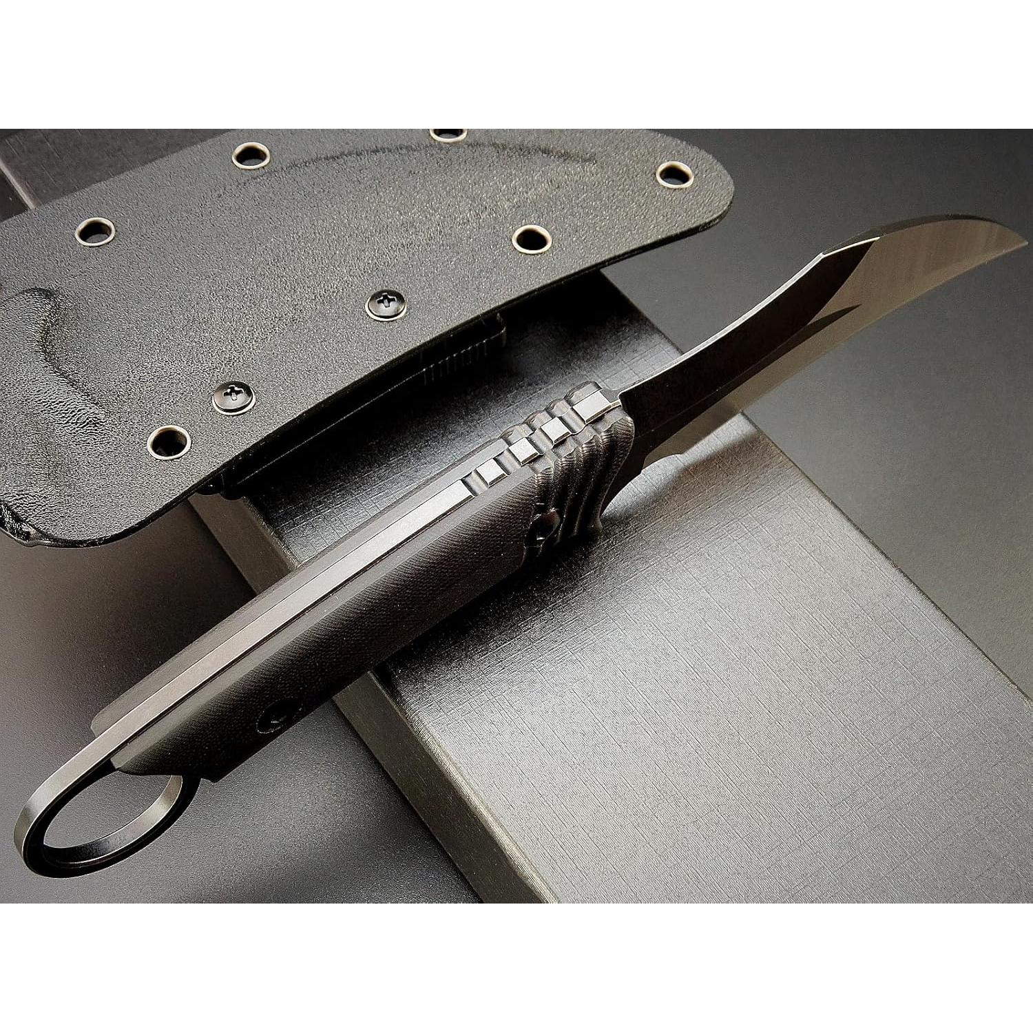 Cuchillo Fijo Eafengrow EF99 Acero D2 Mango G10 12 cm EDC