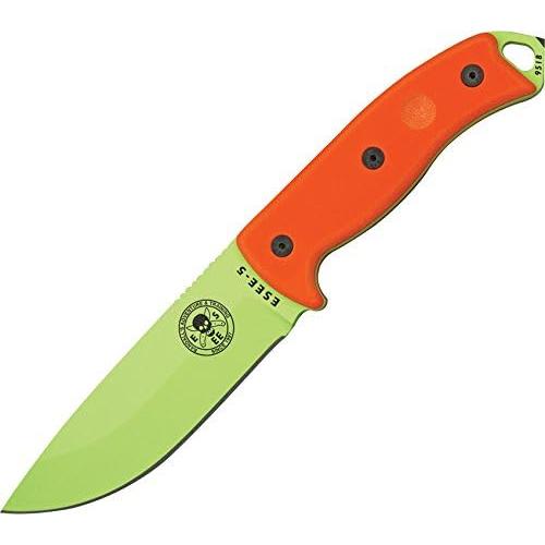 Cuchillo de Supervivencia ESEE 5 Verde Veneno 27.94 cm