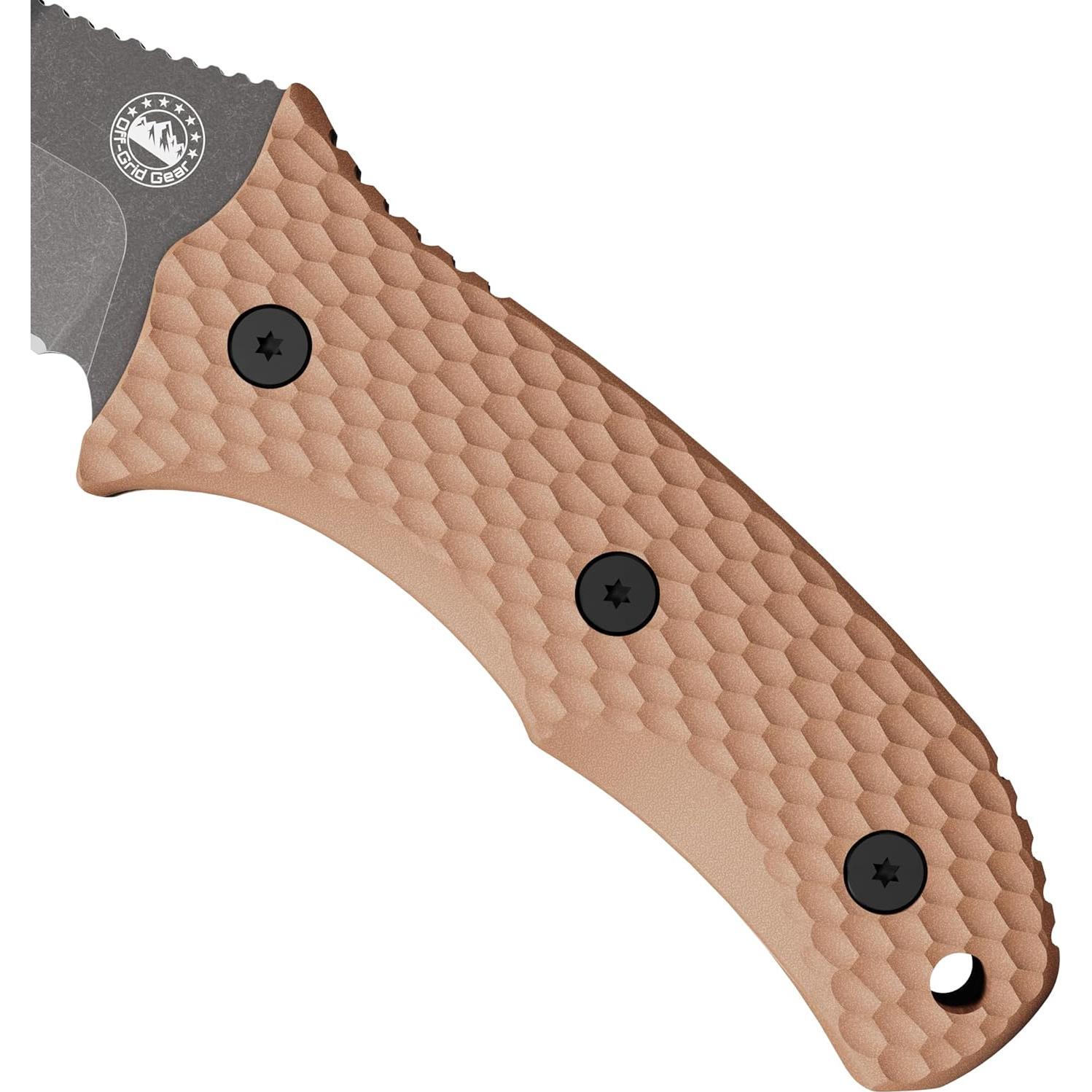 Cuchillo Fijo TRAILGUARD Equipo Off-Grid 23.5cm Acero Inoxidable