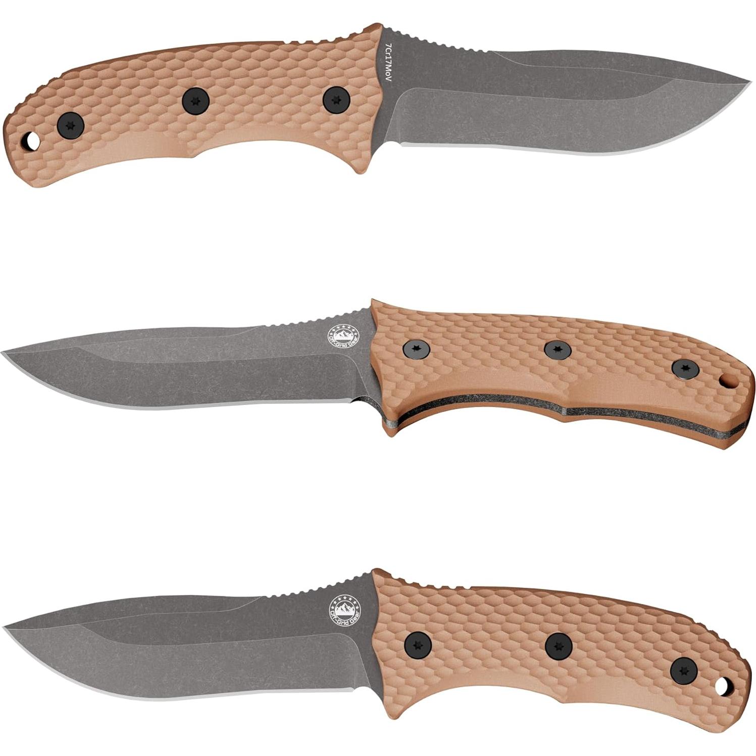 Cuchillo Fijo TRAILGUARD Equipo Off-Grid 23.5cm Acero Inoxidable