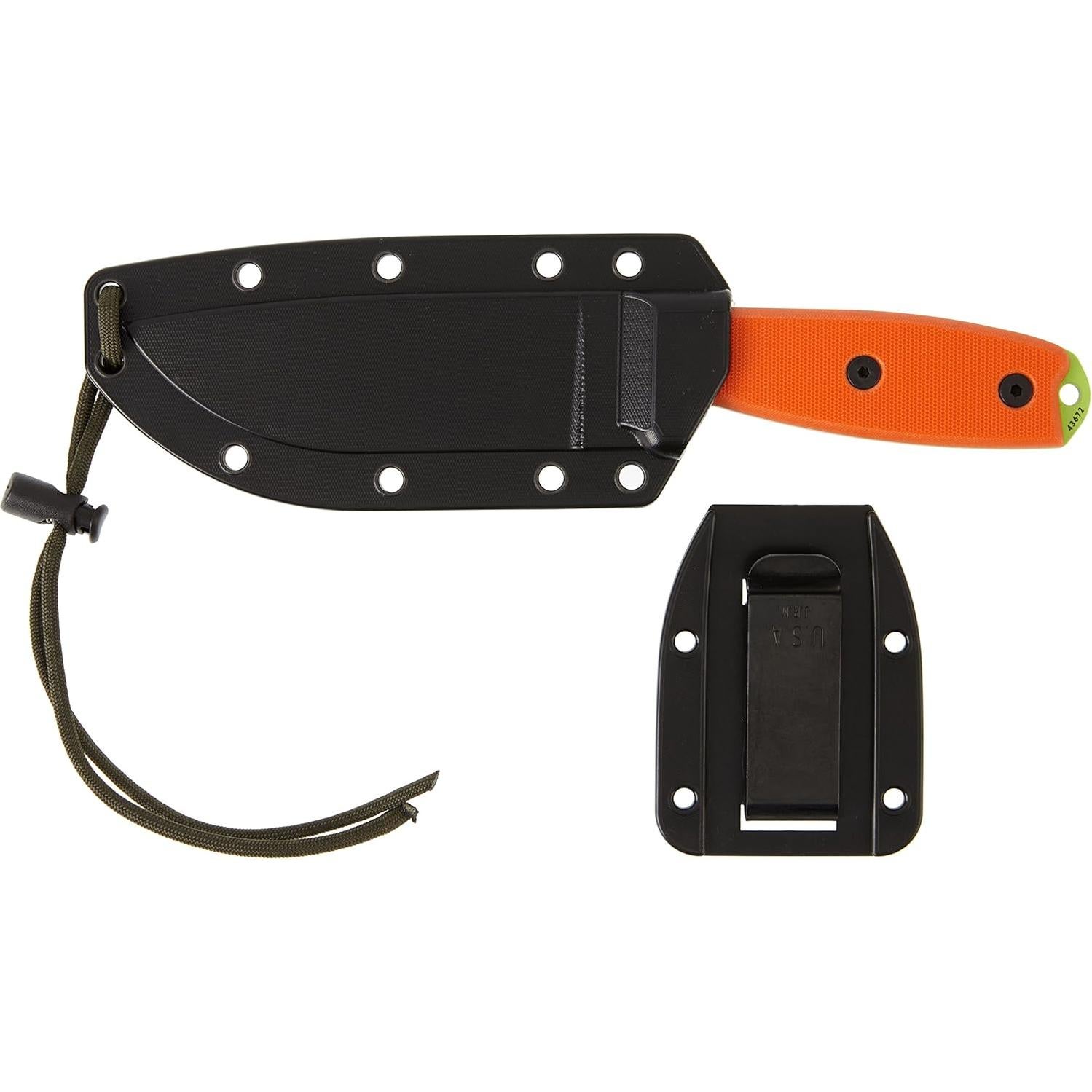 Cuchillo ESEE 4 Verde Veneno Acero 1095 con Funda 22.86 cm