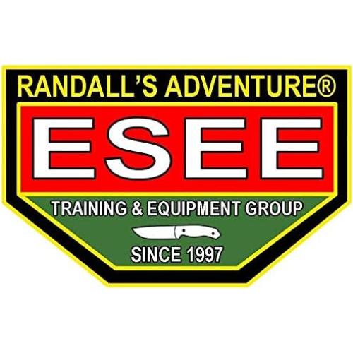 Cuchillo ESEE Candiru Negro con Mango de Micarta y Funda