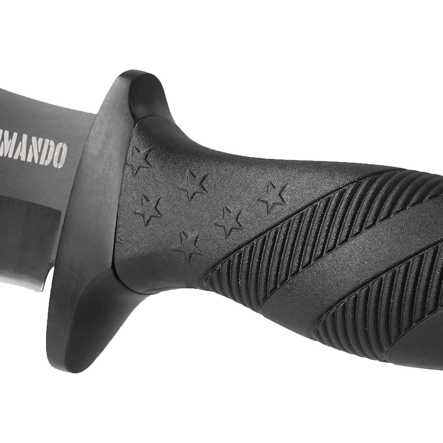 Cuchillo de Campo Fijo TRS Commando 31.4 cm Acero Inoxidable