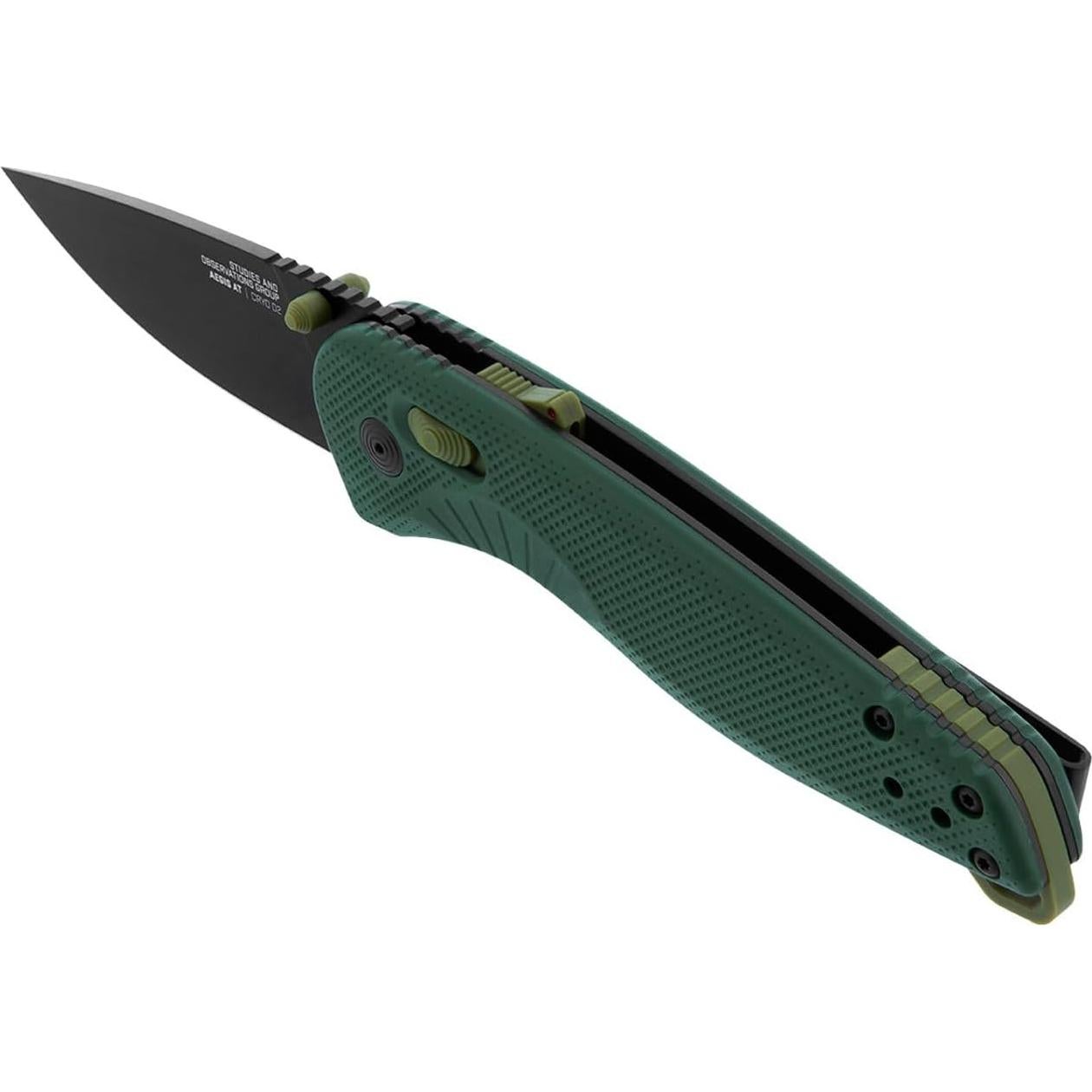 Cuchillo Plegable SOG Aegis AT - Acero D2, Bloqueo AT-XR