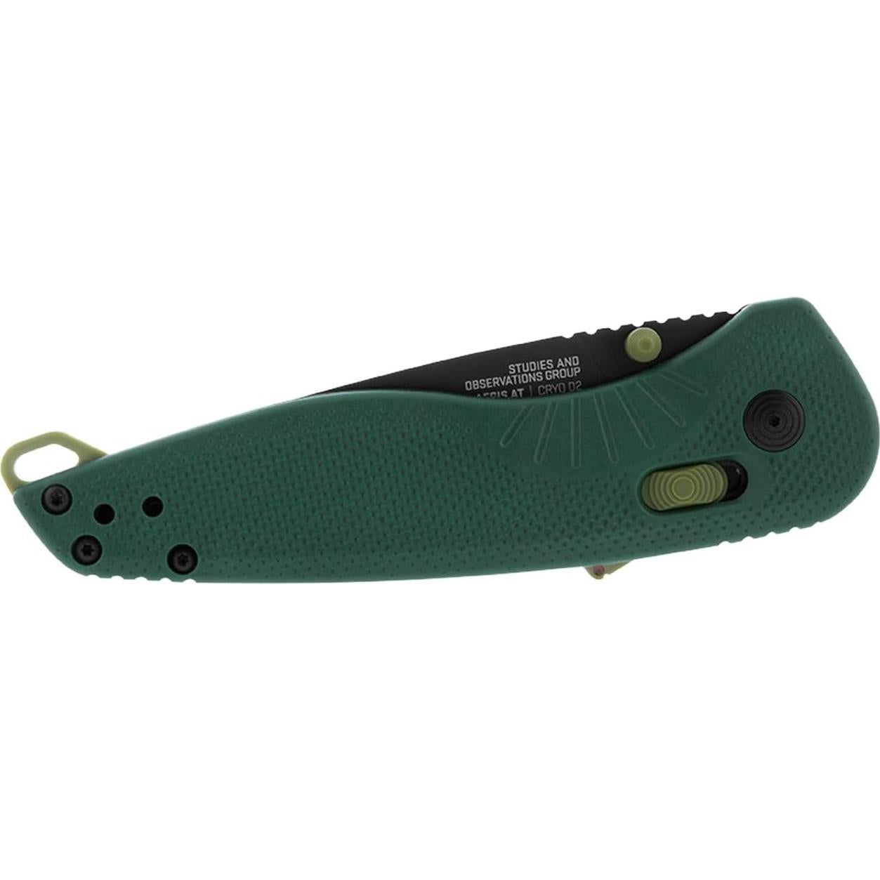 Cuchillo Plegable SOG Aegis AT - Acero D2, Bloqueo AT-XR