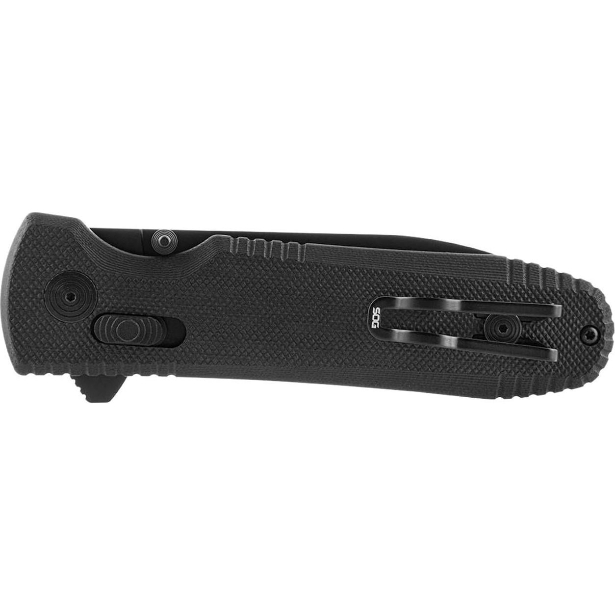 Cuchillo Plegable SOG Pentagon XR 9.2 cm Acero CTS XHP Negro