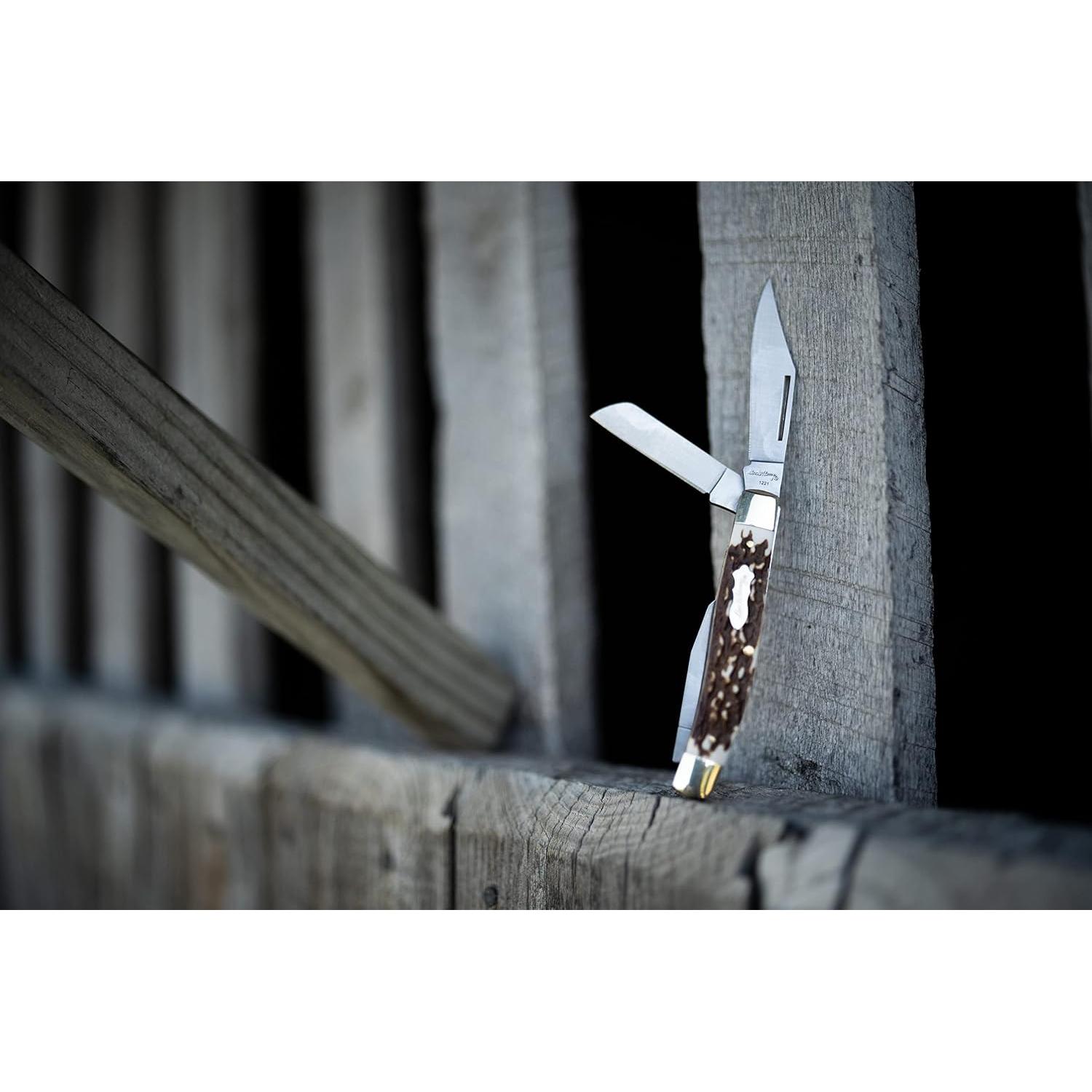 Cuchillo Plegable Tío Henry 885UH de Acero Inoxidable 17.5 cm