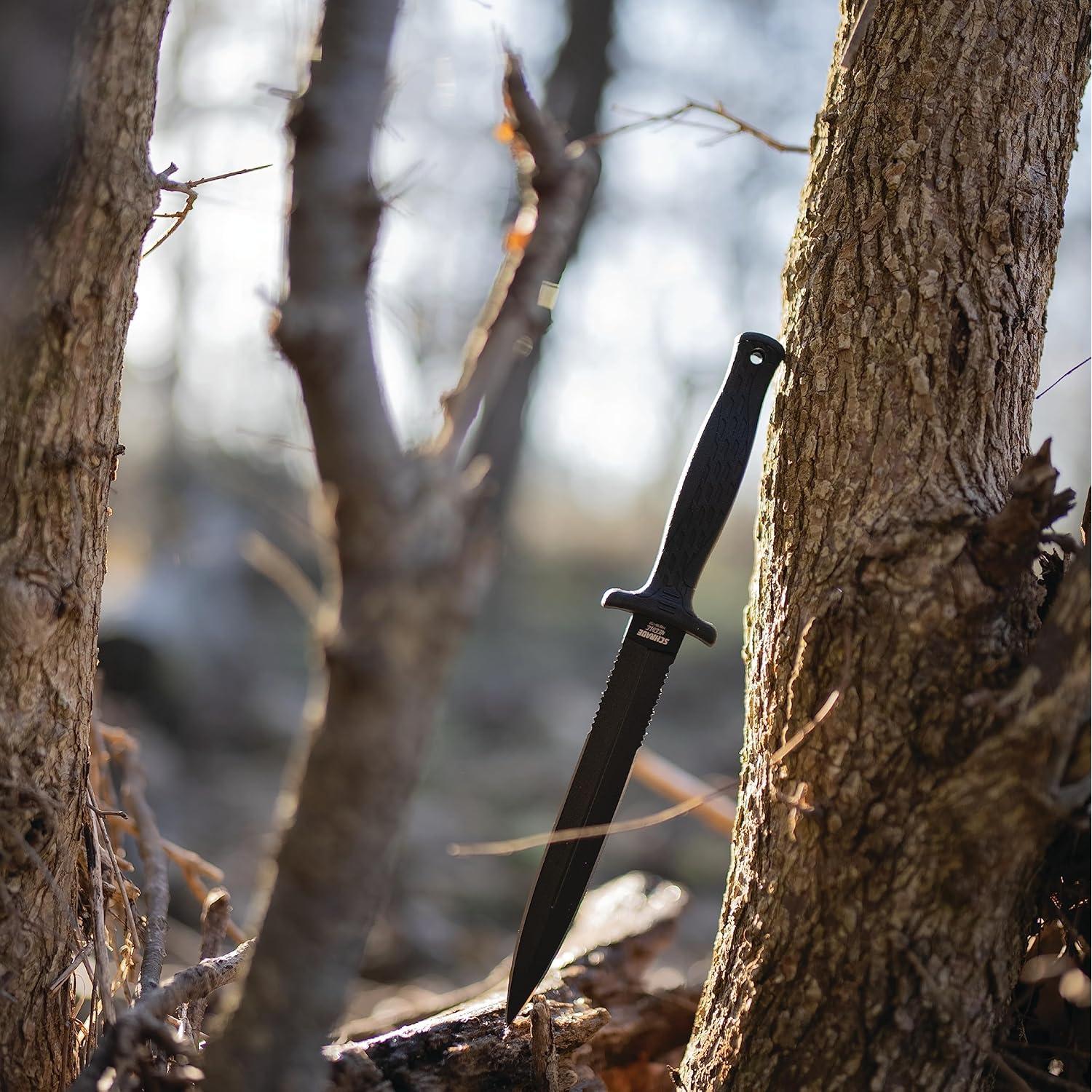 Cuchilla Fija Serrada Schrade SCHF44LS 10.41 cm Táctica