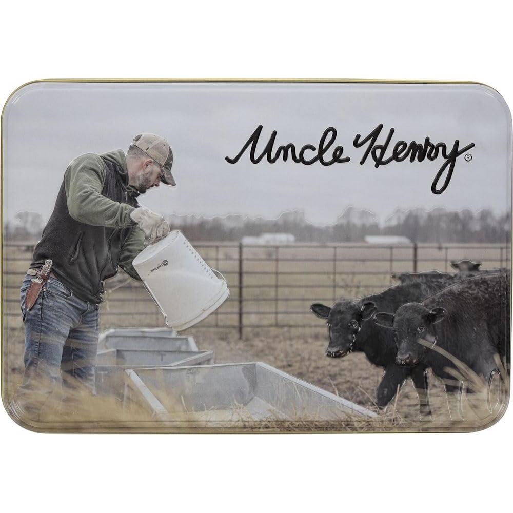 Cuchillo Fijo Tío Henry SCHP1200445 con Cartera de Cuero