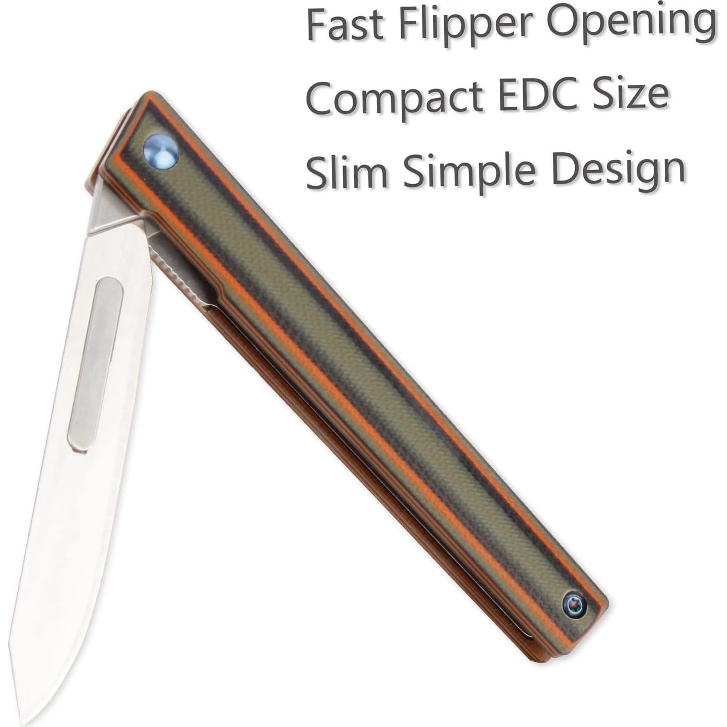 Cuchillo Escalpelo Plegable Tenchilon G37 con 10 Hojas Reemplazables