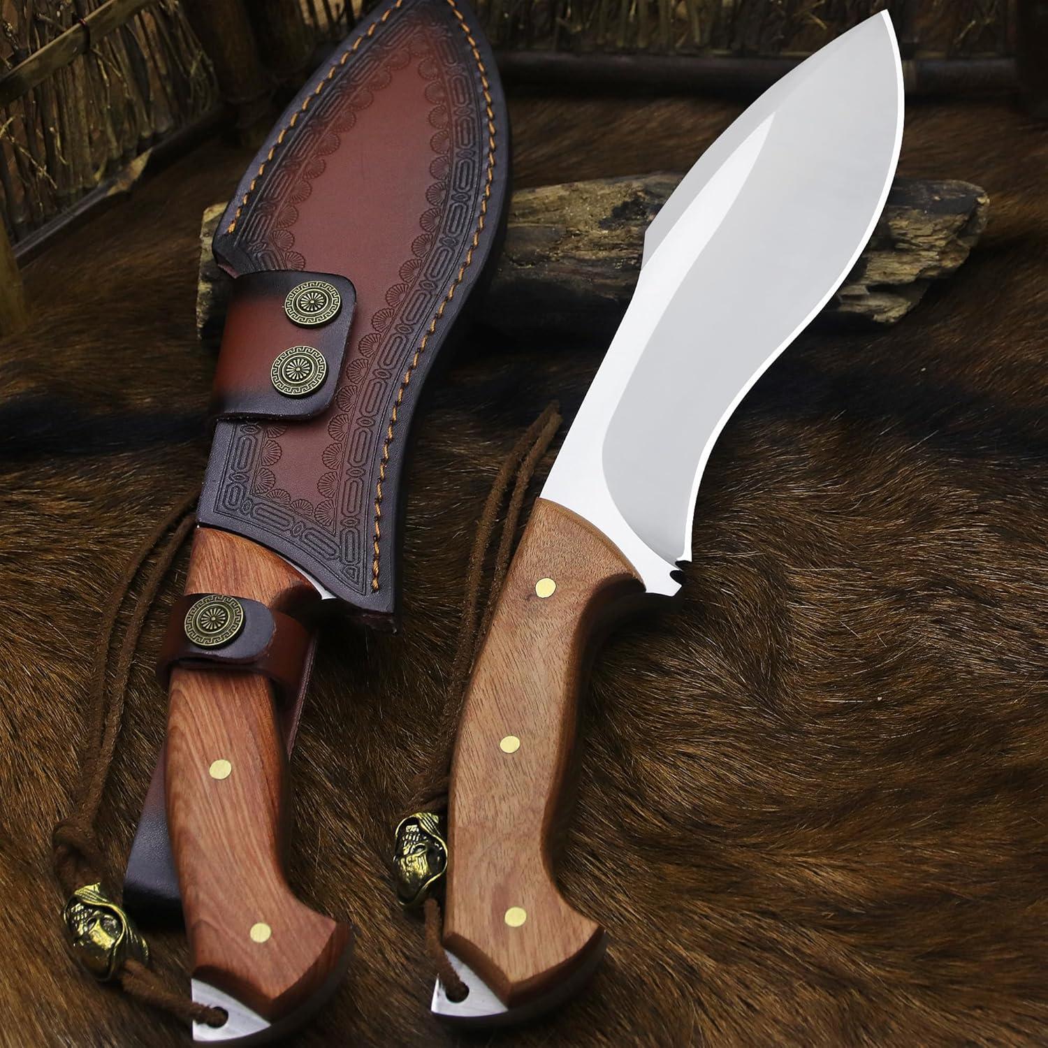 Cuchillo Fijo BA-KOR BA-K0 35.5cm Acero DC53 + Encendedor