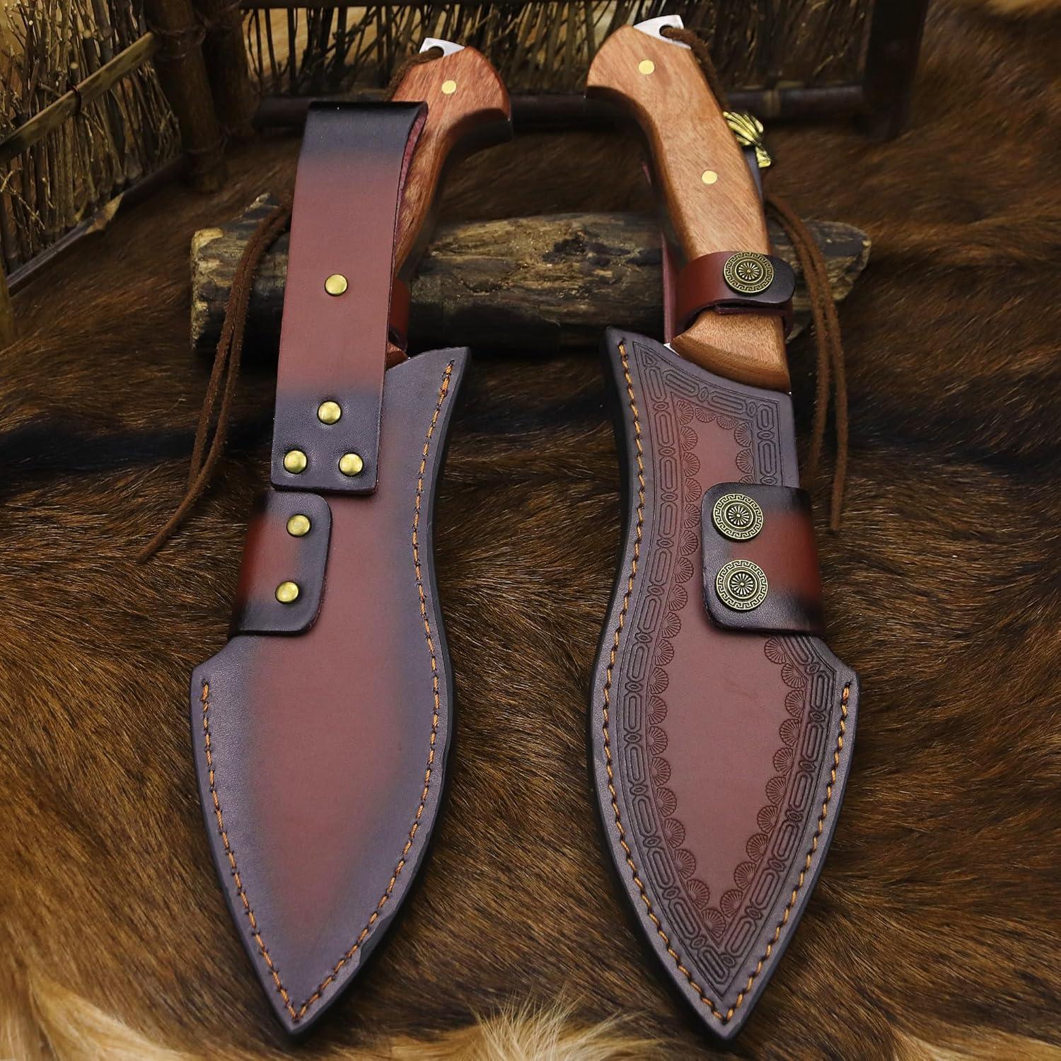 Cuchillo Fijo BA-KOR BA-K0 35.5cm Acero DC53 + Encendedor