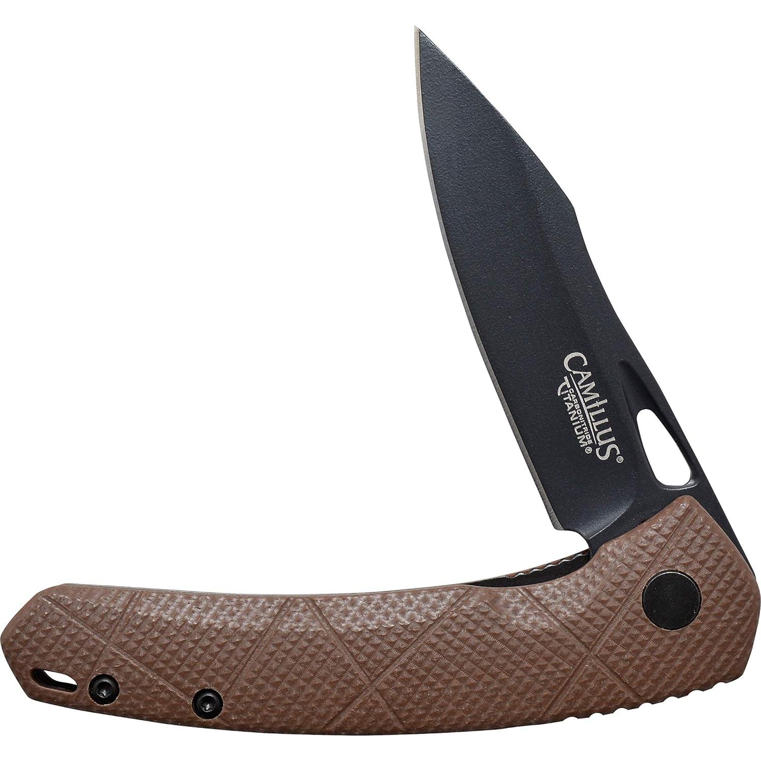 Cuchillo Plegable Camillus 19808 de Acero D2 6.99 cm