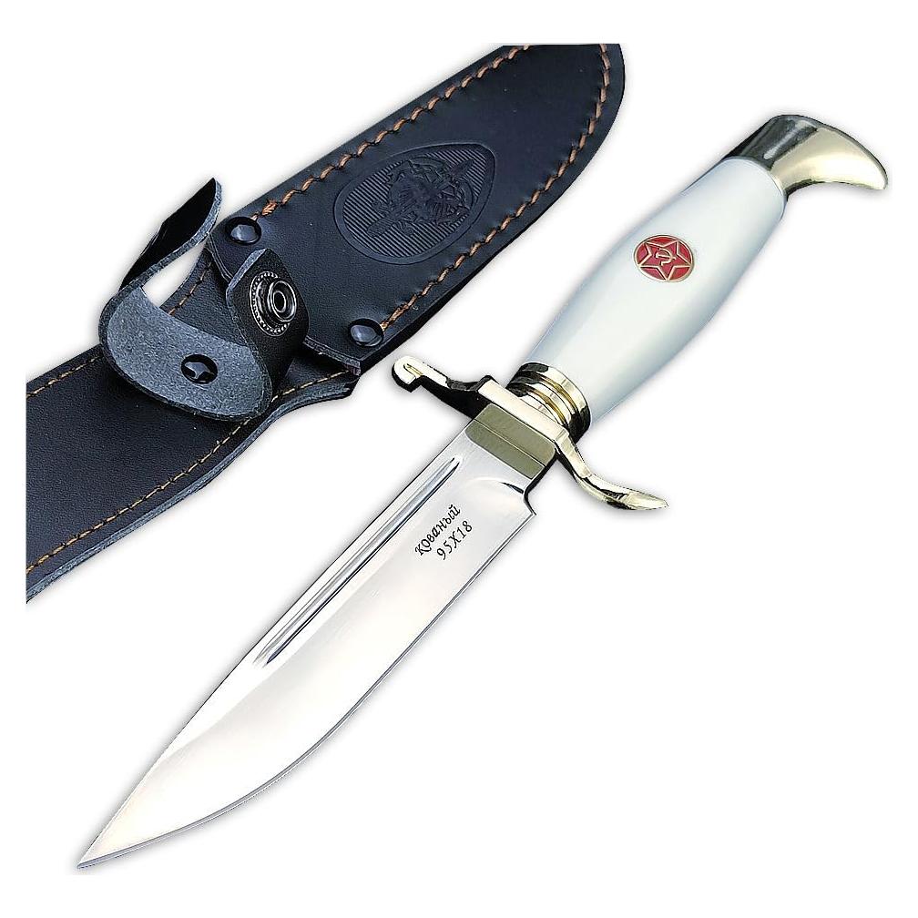 Cuchillo de Cuchilla Fija Goshawk Finka-NKVD KGB 264 mm