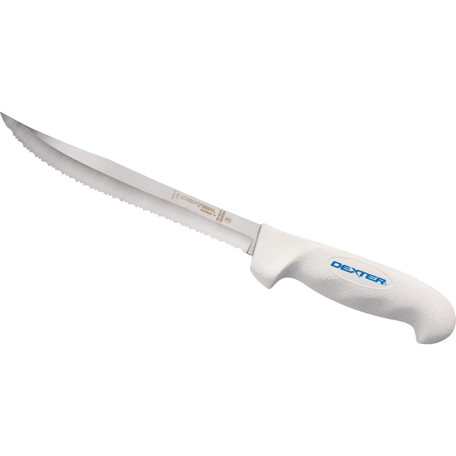 Cuchillo Serrado Dexter Outdoors 20.32 cm Tiger Edge con Protector