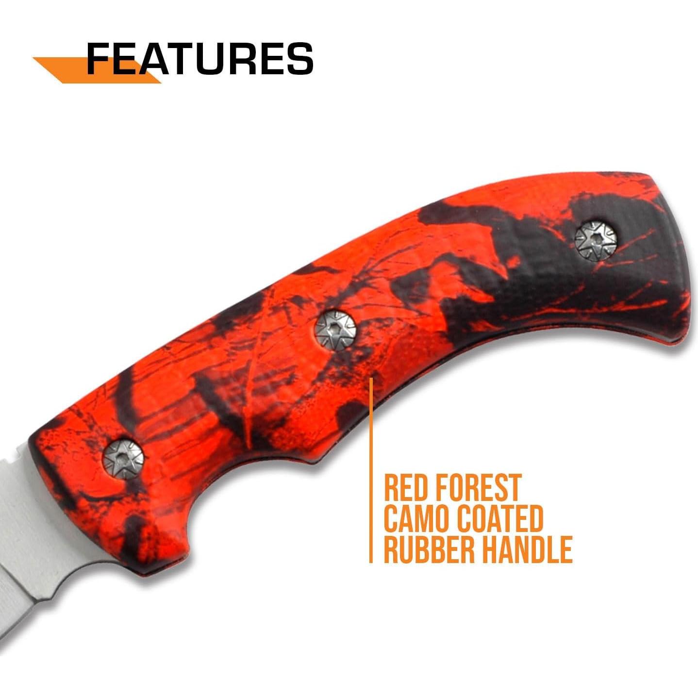 Cuchillo Fijo Elk Ridge ER-274RC 22.23 cm Acero Inoxidable Camo
