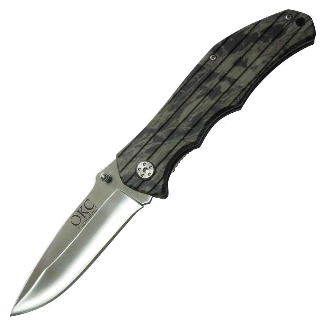 Cuchillo Plegable Ontario Knives 8799 Camo 8.89 cm