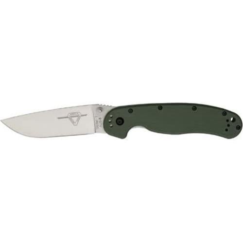 Cuchillo Plegable Ontario Knife Company Rat II Verde OD