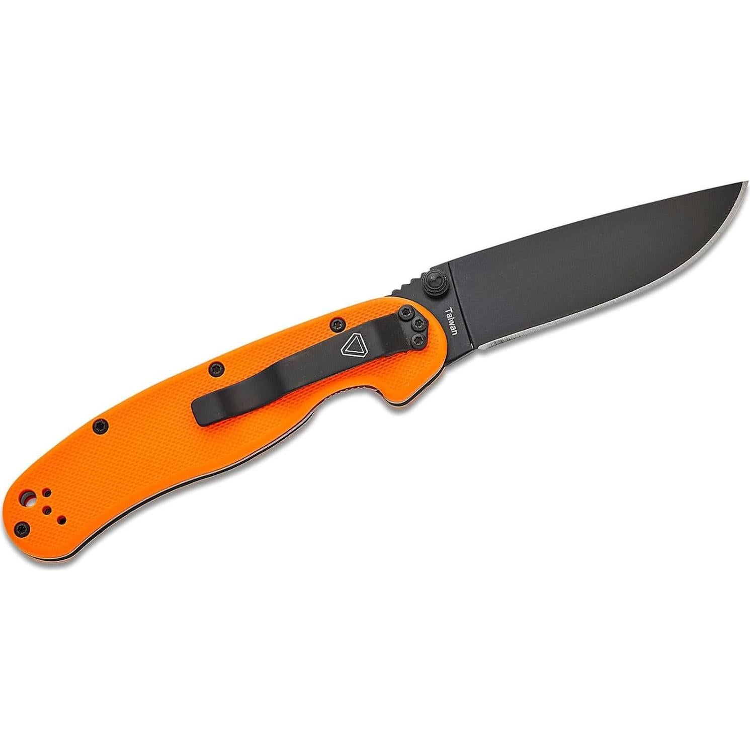 Cuchillo Plegable Ontario Knife Rat II Linerlock Naranja