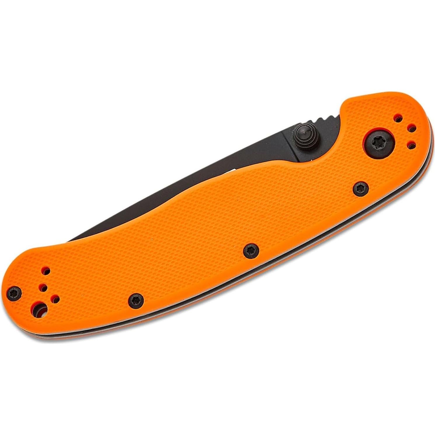 Cuchillo Plegable Ontario Knife Rat II Linerlock Naranja