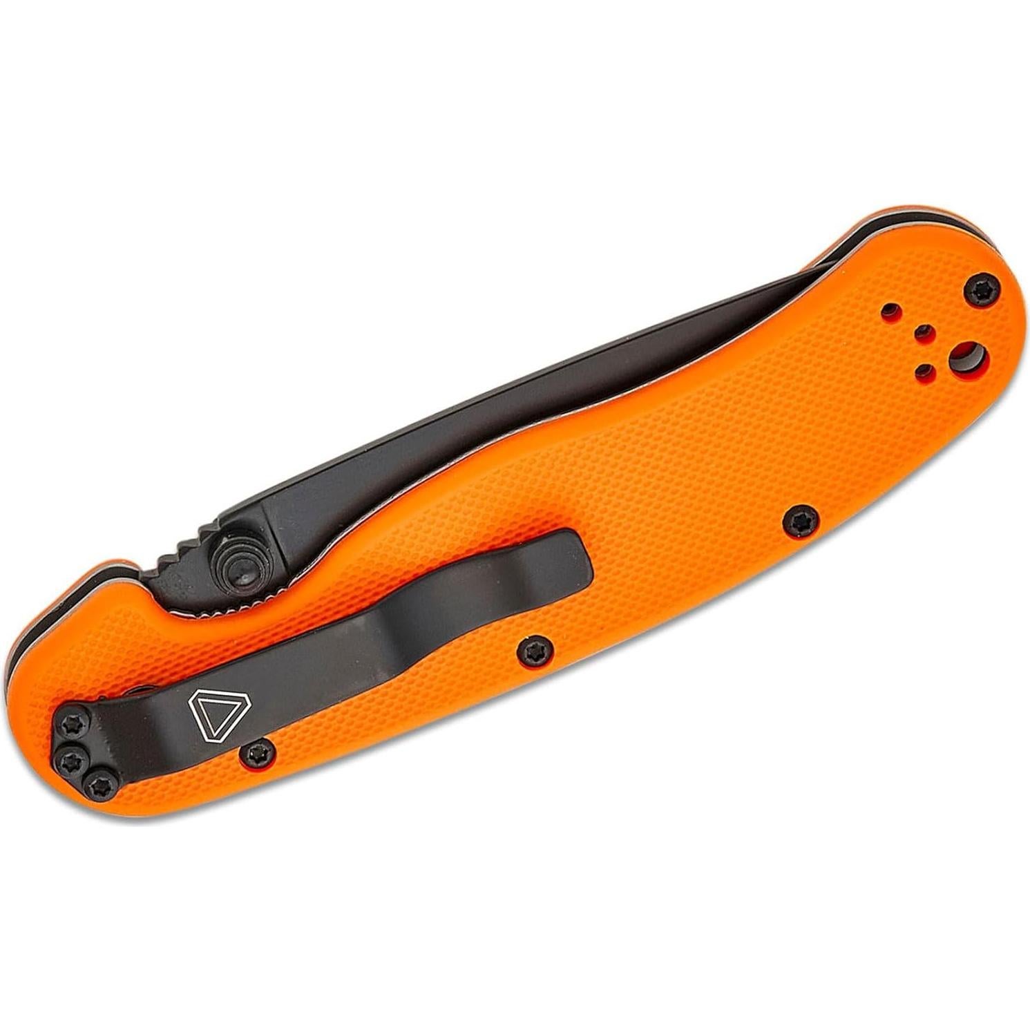 Cuchillo Plegable Ontario Knife Rat II Linerlock Naranja