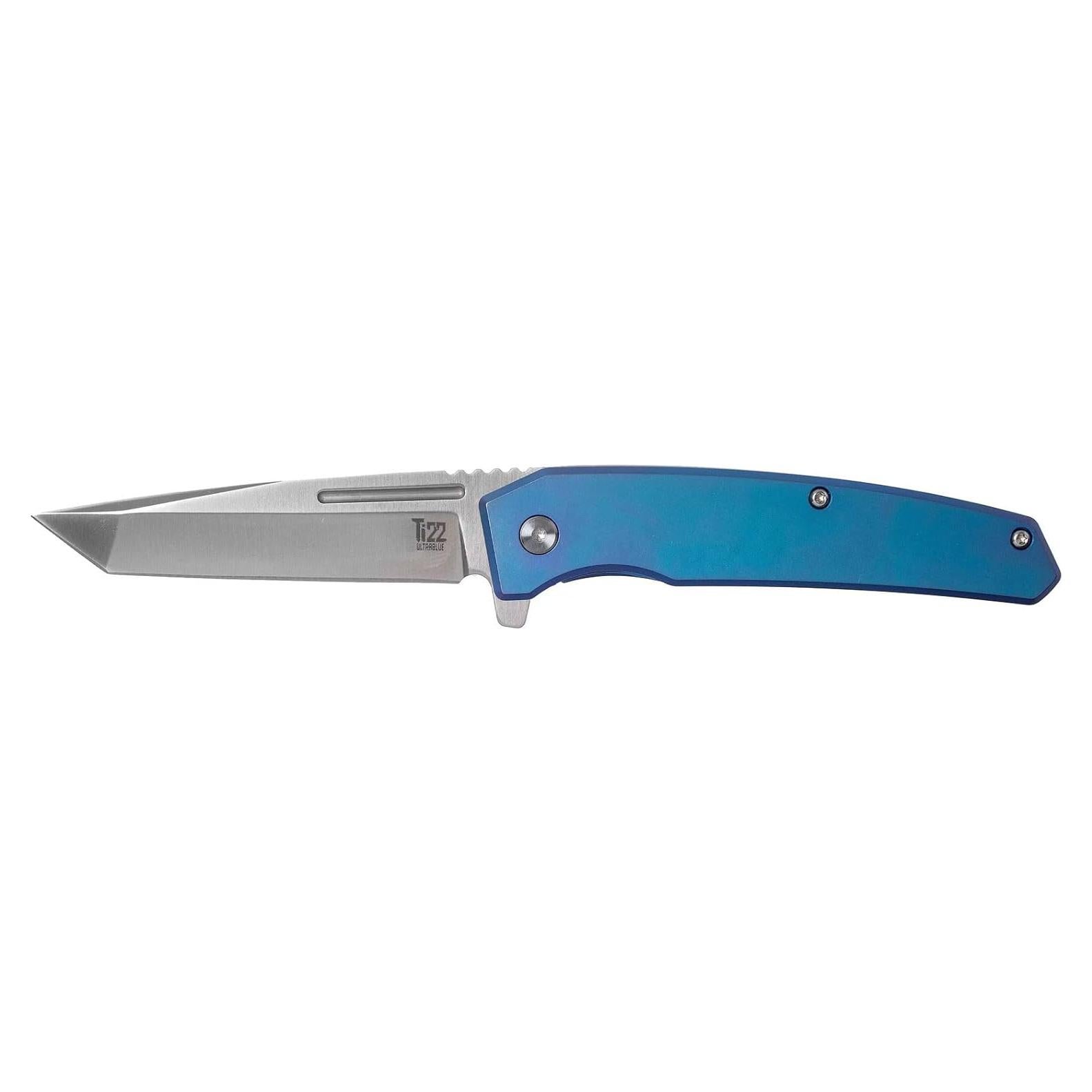 Cuchillo Plegable Ontario Ti-22 Ultrablue 18.9 cm Titanio
