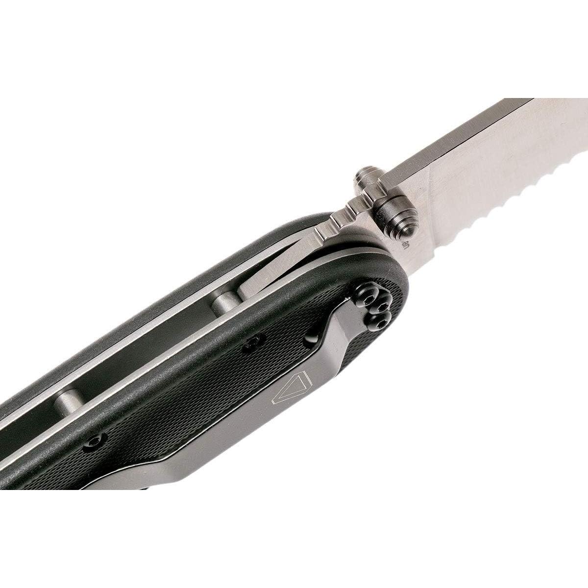 Cuchillo Plegable Ontario RAT-1 AUS-8 8.89 cm Mango Nylon Negro