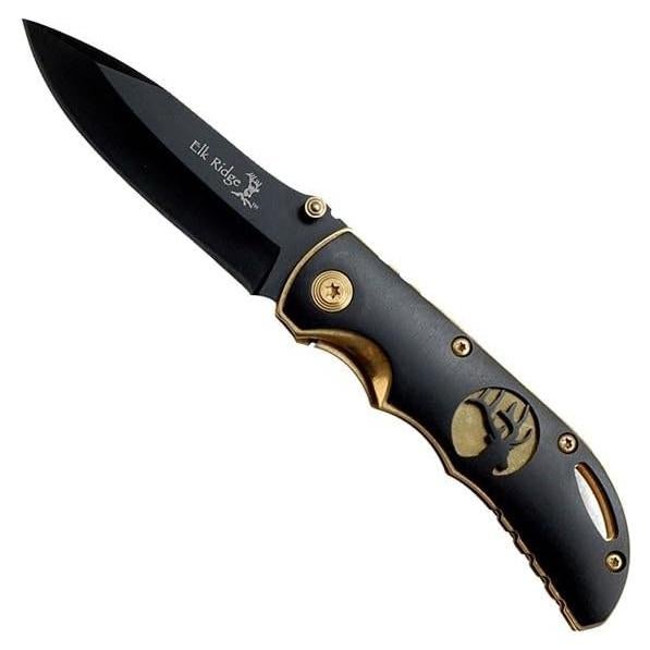 Cuchillo Plegable Elk Ridge ER-134 Acero Inoxidable 15.24 cm