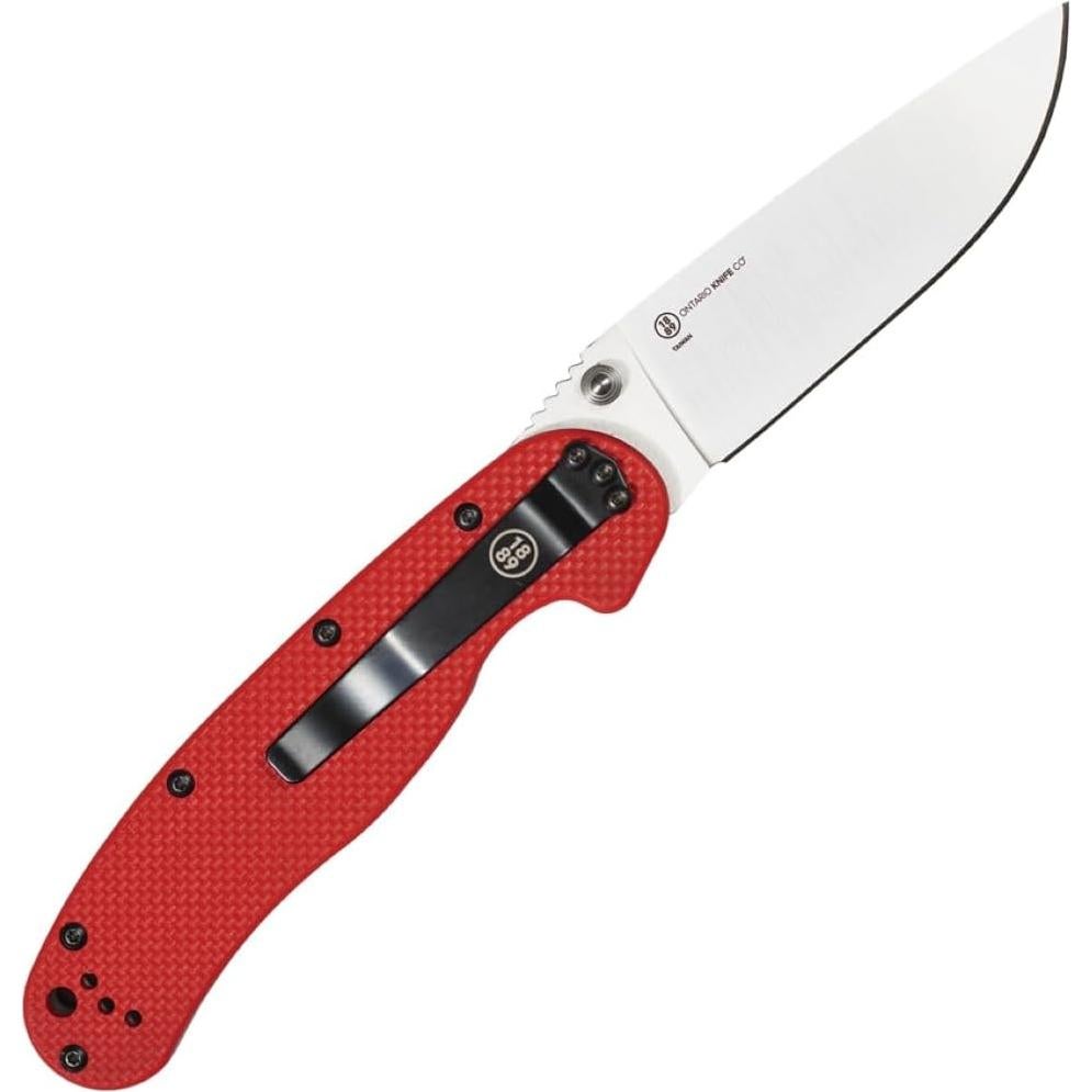 Cuchillo Ontario RAT ROJO I 8864 Unisex Multicolor