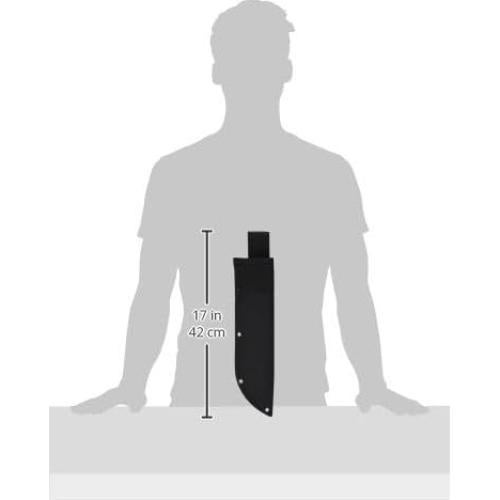 Funda de Nylon Negra Ontario Knife 30.48 cm con Lazo