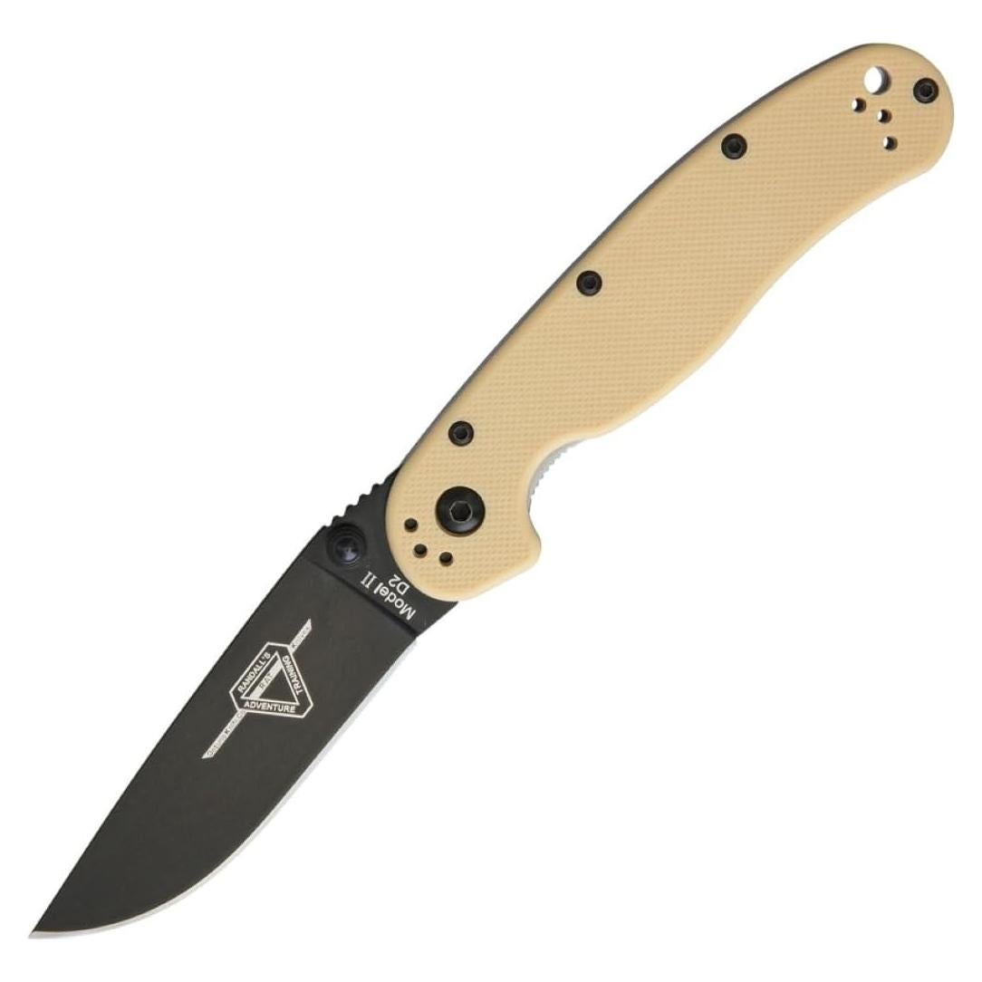 Cuchillo Ontario Knife Company RAT II Linerlock D2 11.6 cm