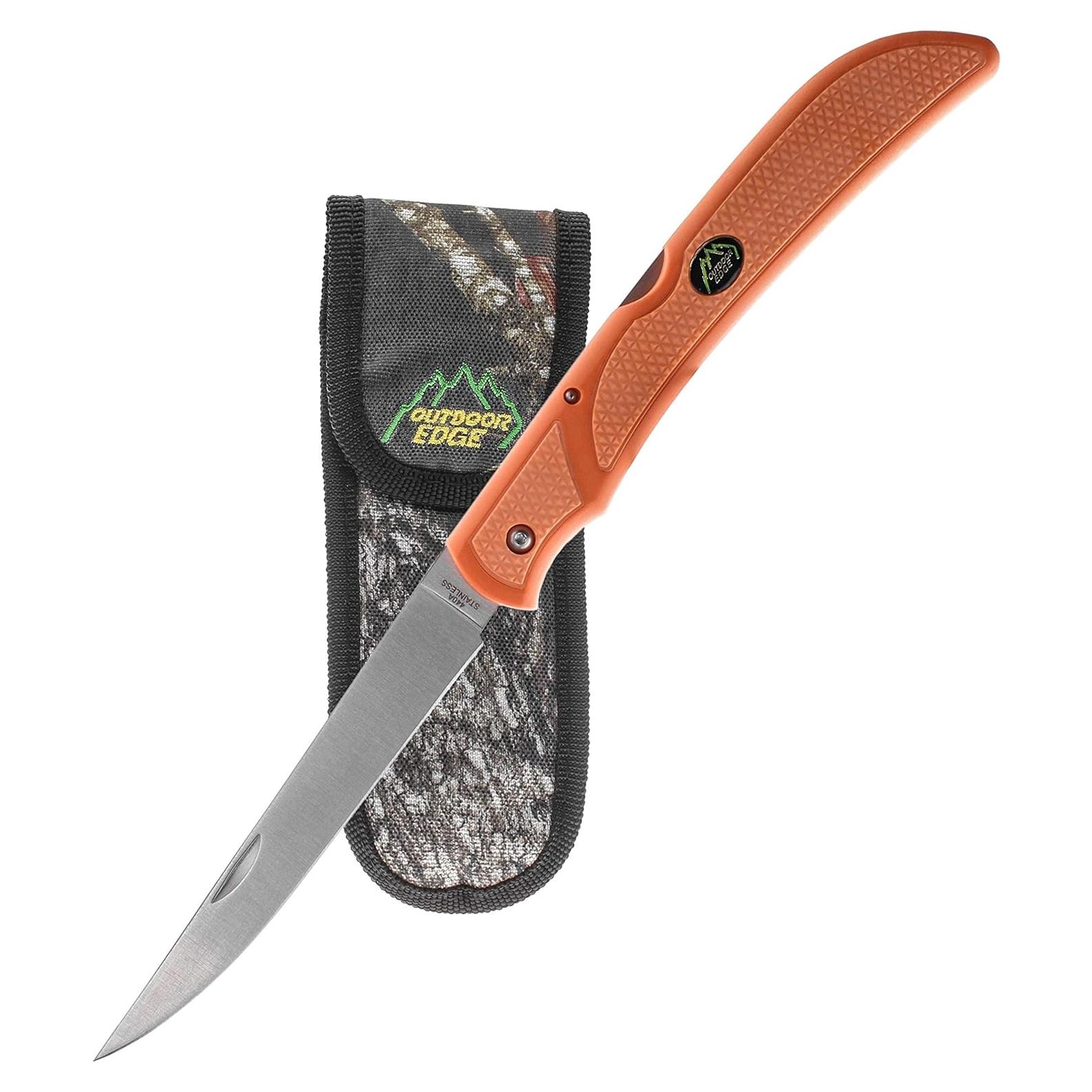 Cuchillo de Filete Plegable Outdoor Edge OEFBB2 12.7 cm Naranja