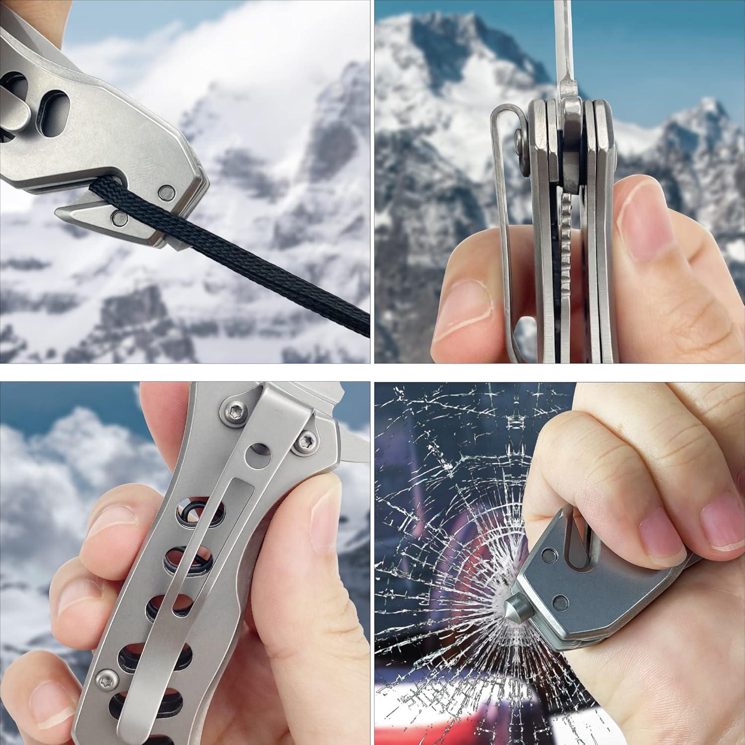 Cuchillo de bolsillo plegable ALBATROSS multifuncional 19.05 cm