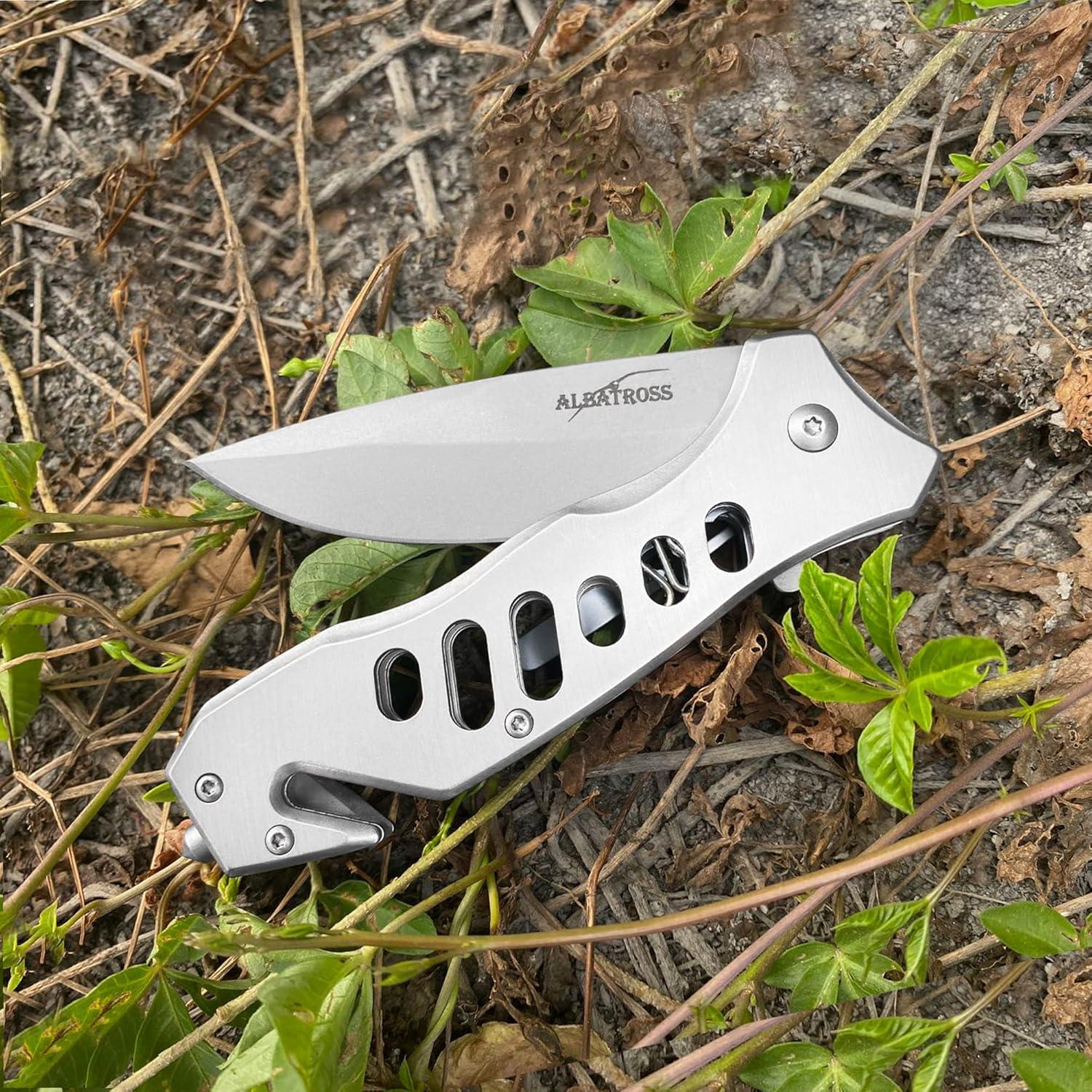 Cuchillo de bolsillo plegable ALBATROSS multifuncional 19.05 cm