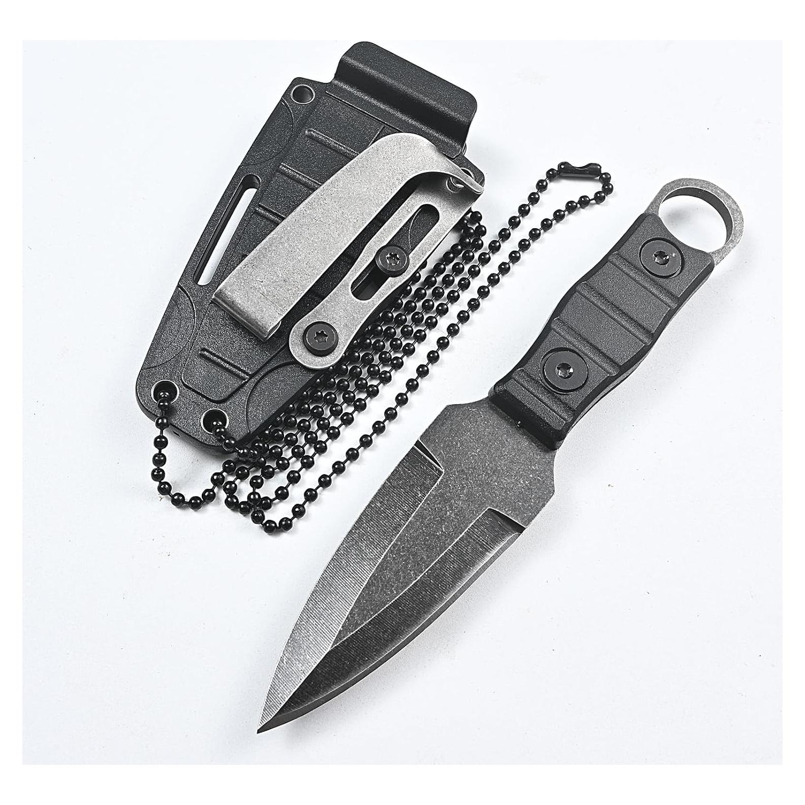 Cuchillo Fijo de Supervivencia WILD TACTICAL 3" Acero Inoxidable